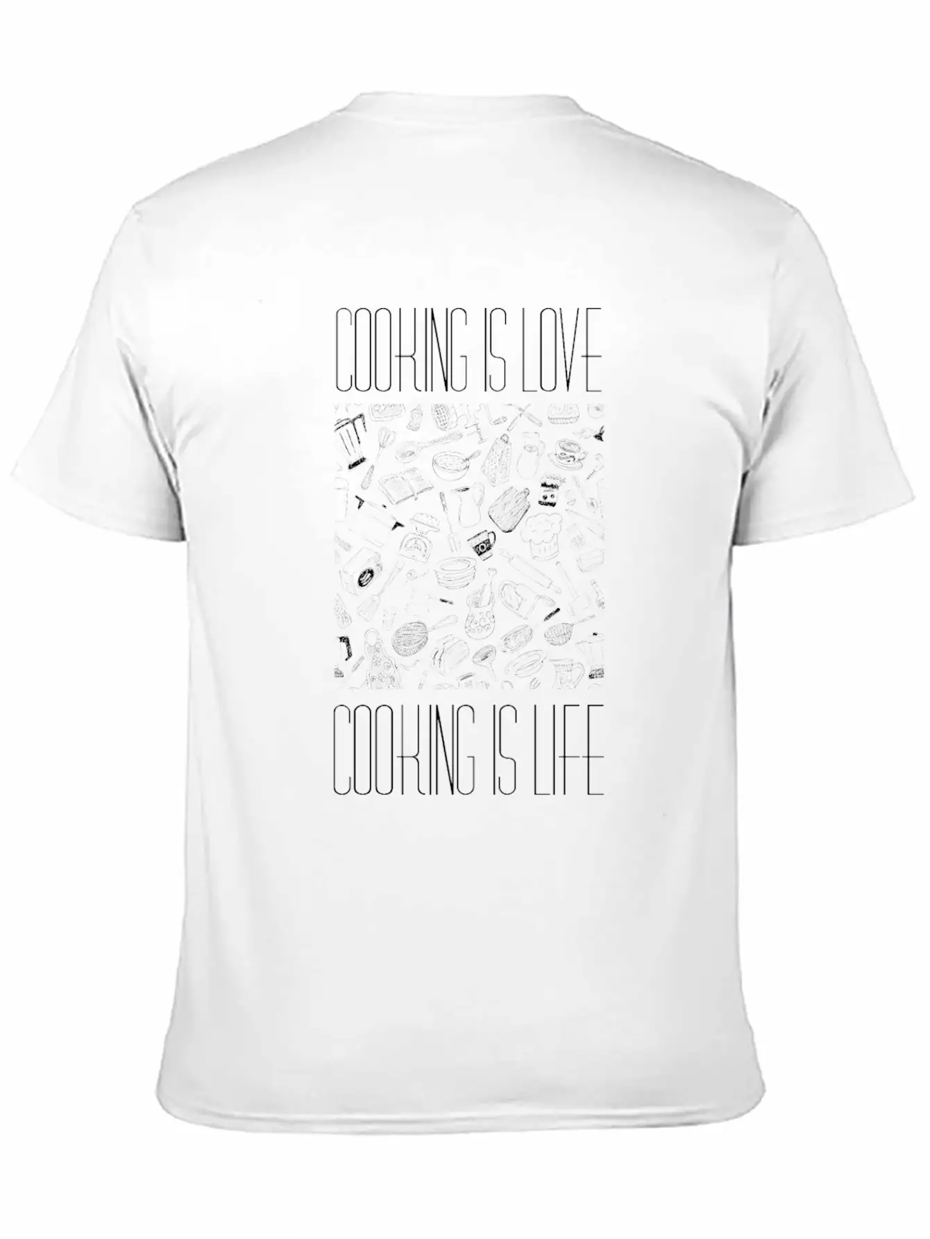Cooking Cook Breathable Soft Cotton T-Shirt – Timeless Casual Look