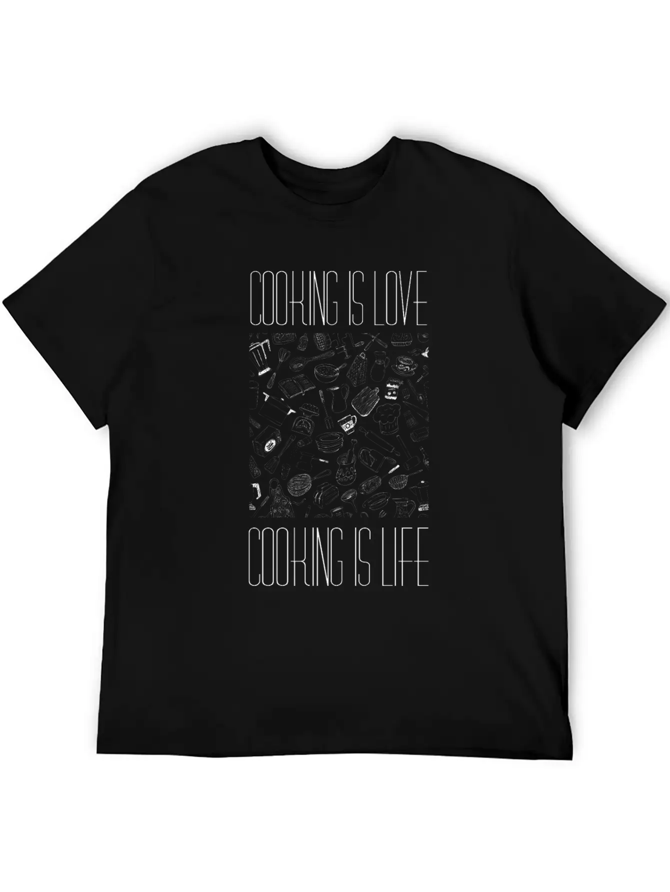 Cooking Cook Breathable Soft Cotton T-Shirt – Timeless Casual Look