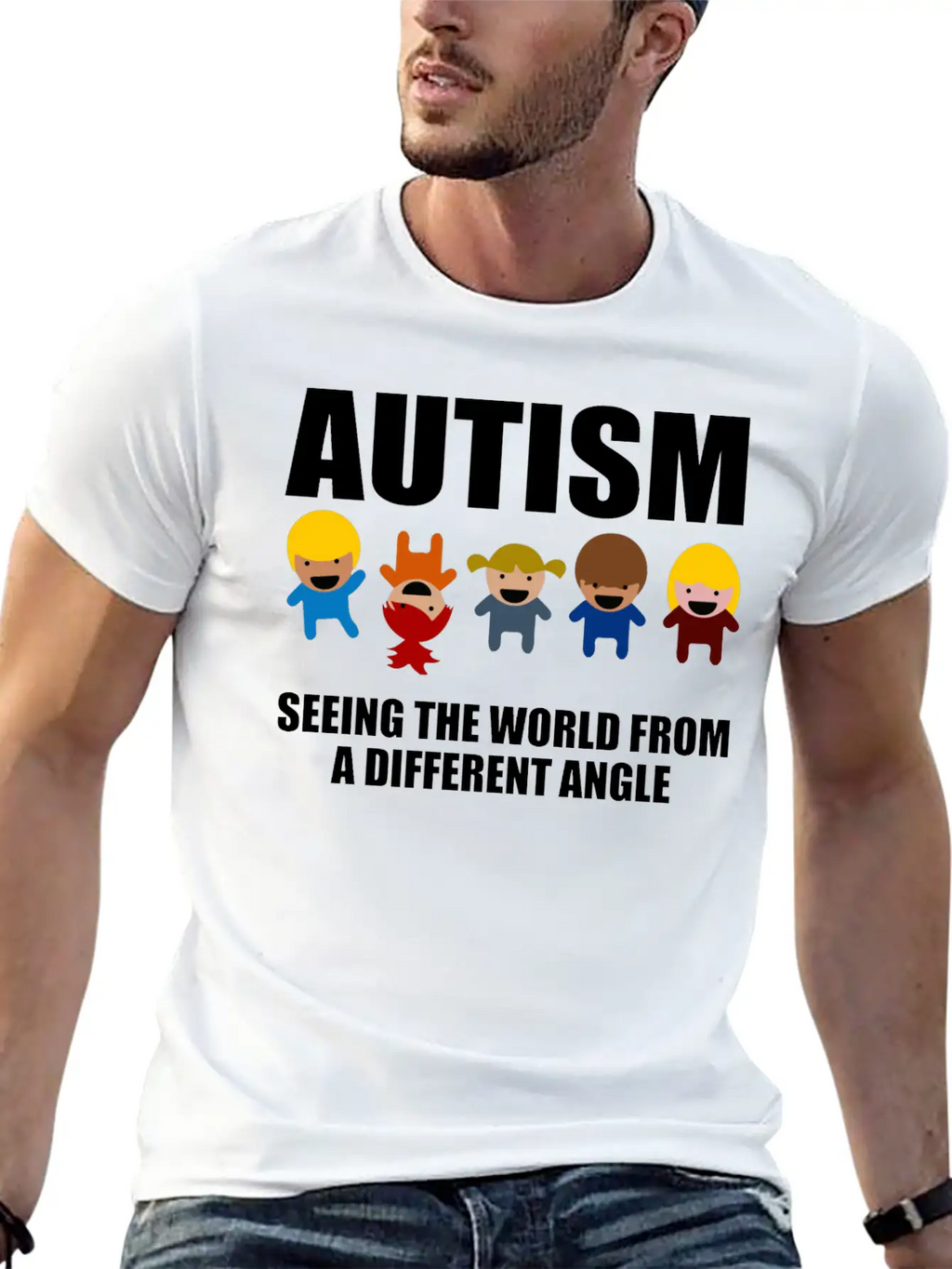 Cool Autism Awareness Gift T Shirt Classic Cotton Tee – Unisex Comfort For Any Season