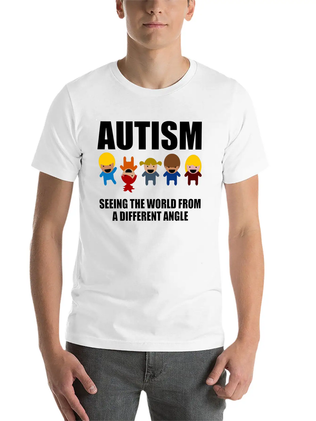 Cool Autism Awareness Gift T Shirt Classic Cotton Tee – Unisex Comfort For Any Season