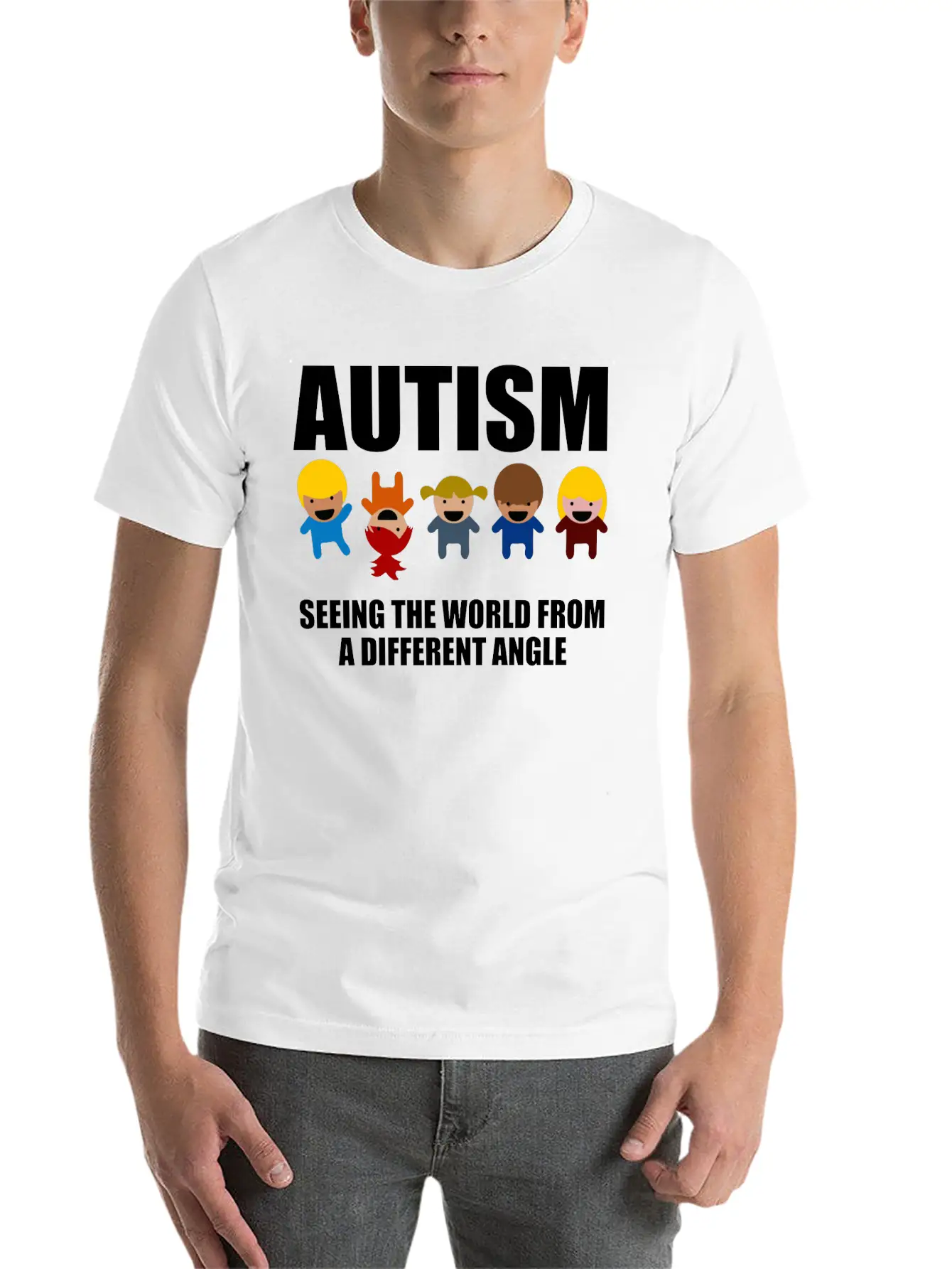 Cool Autism Awareness Gift T Shirt Classic Cotton Tee – Unisex Comfort For Any Season