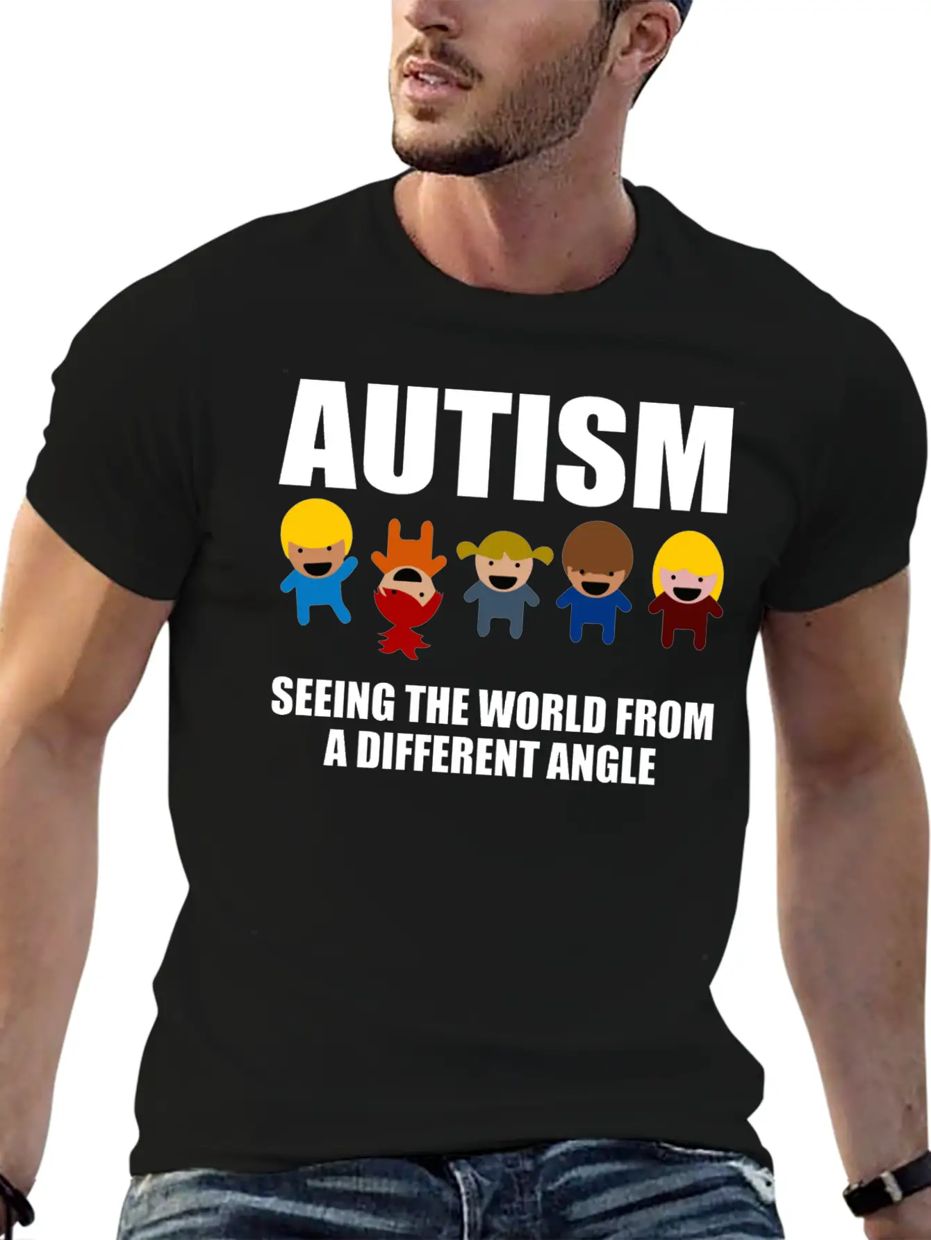 Cool Autism Awareness Gift T Shirt Classic Cotton Tee – Unisex Comfort For Any Season