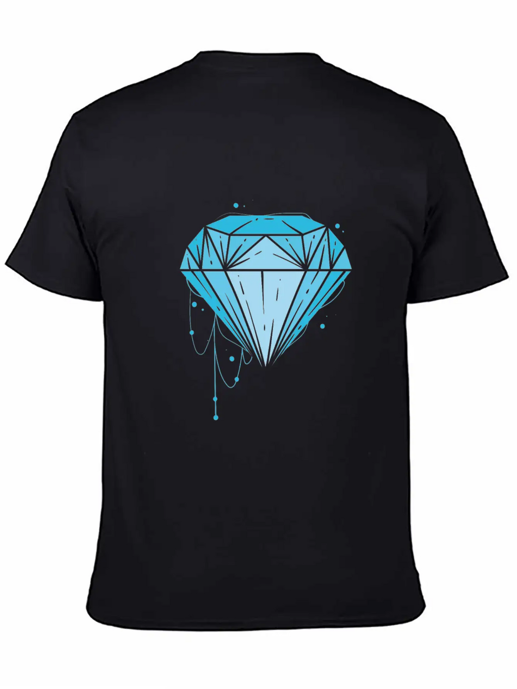 Cool Diamond Shape Jewellery Sparkle Classic Cotton Tee – Unisex Comfort For Any Season