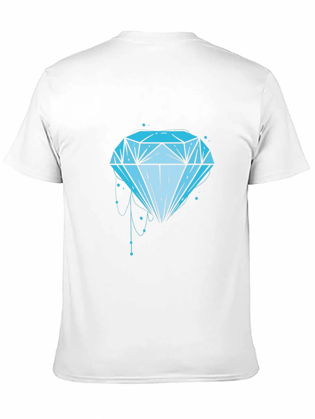 Cool Diamond Shape Jewellery Sparkle Classic Cotton Tee – Unisex Comfort For Any Season