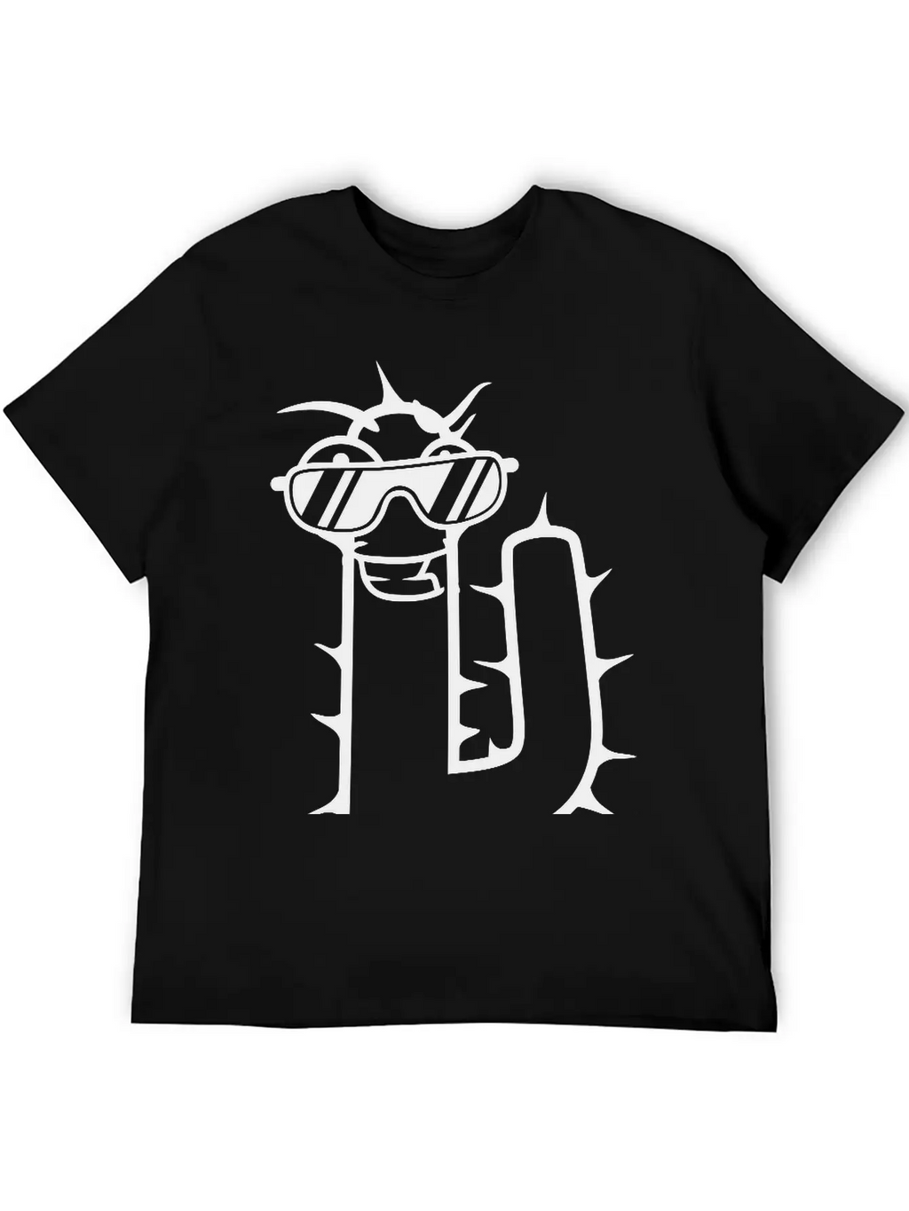 Cool DJ Desert Cactus Sunglasses Funny Music Party Classic Cotton Tee – Unisex Comfort For Any Season