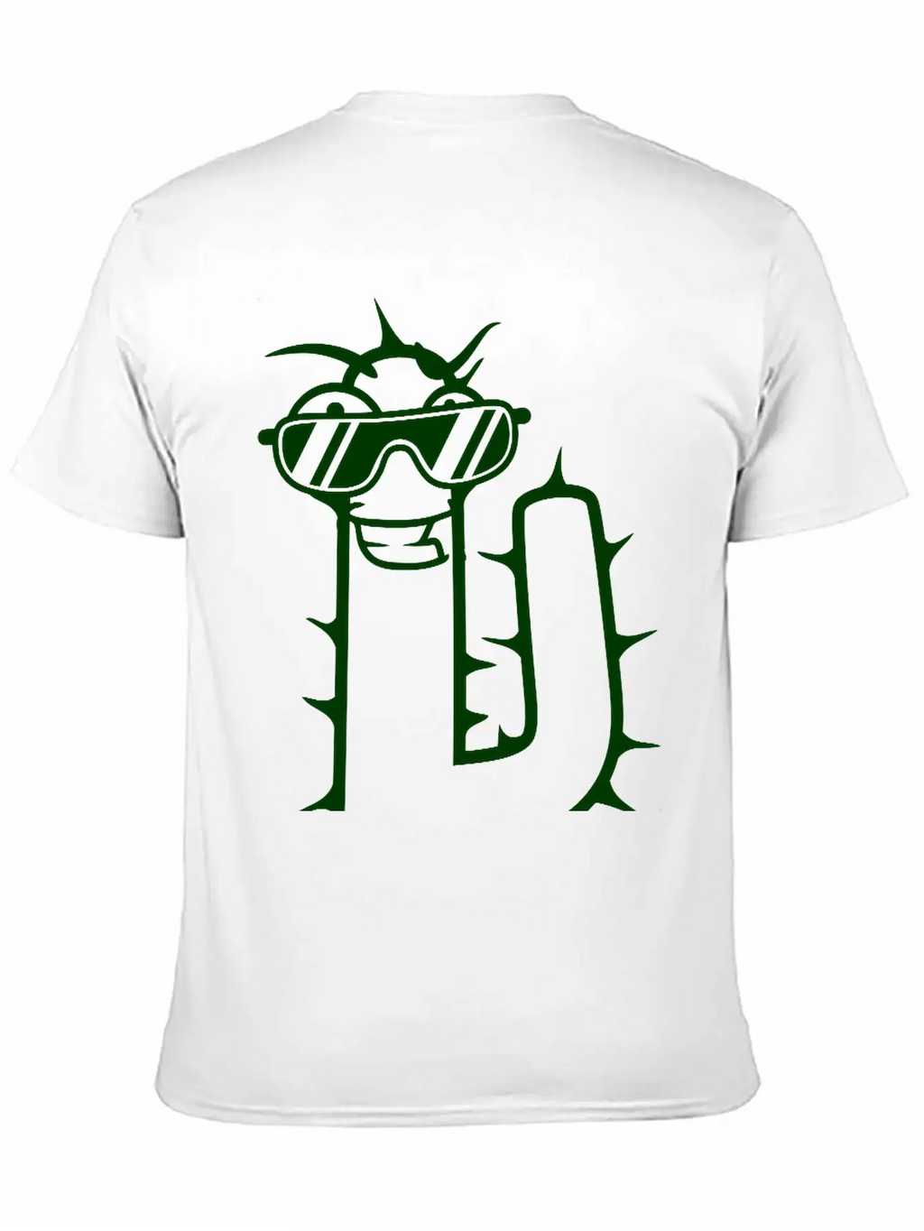 Cool DJ Desert Cactus Sunglasses Funny Music Party Classic Cotton Tee – Unisex Comfort For Any Season