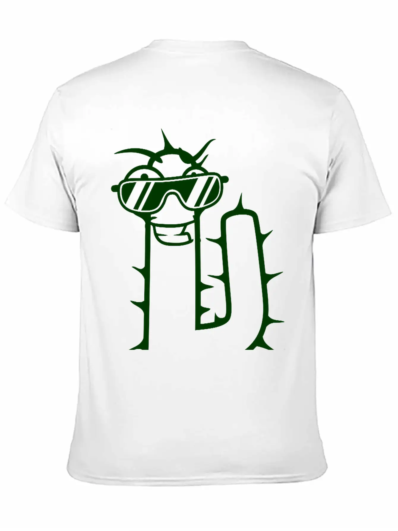 Cool DJ Desert Cactus Sunglasses Funny Music Party Classic Cotton Tee – Unisex Comfort For Any Season
