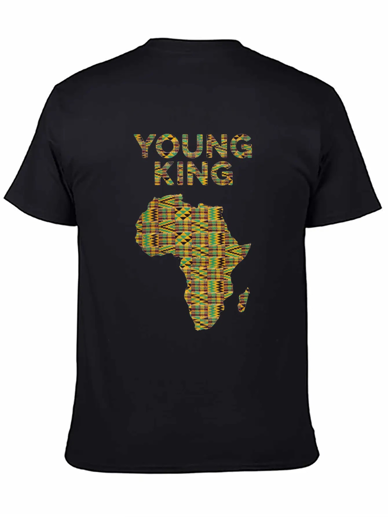 Cool Kente Cloth Art Kids Girls African Young King Unisex Casual T-Shirt – Clean Design For Daily Comfort