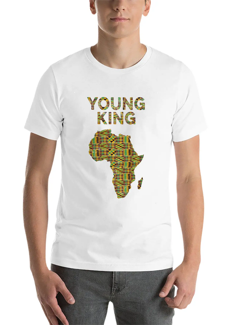 Cool Kente Cloth Art Kids Girls African Young King Unisex Casual T-Shirt – Clean Design For Daily Comfort