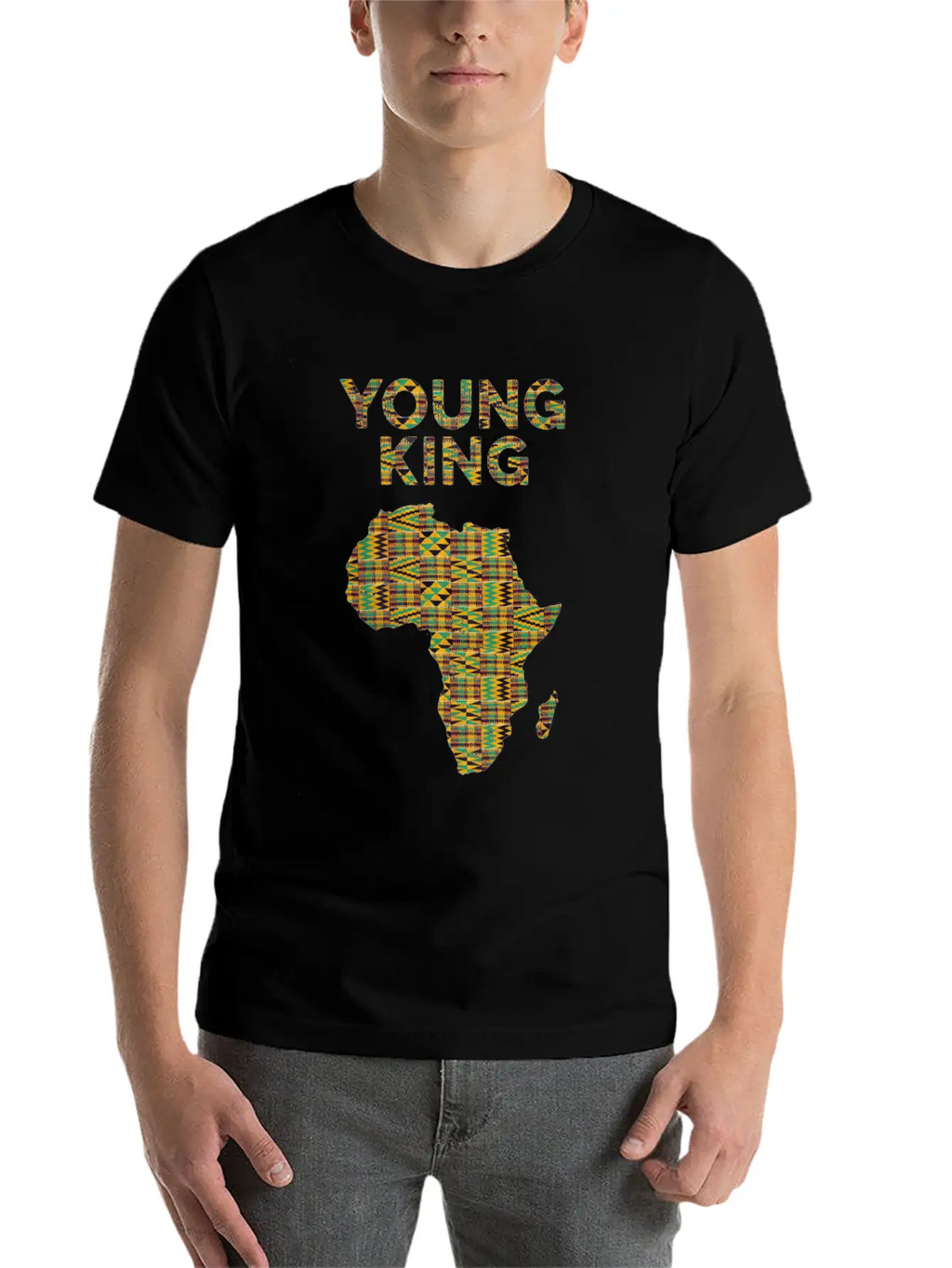 Cool Kente Cloth Art Kids Girls African Young King Unisex Casual T-Shirt – Clean Design For Daily Comfort