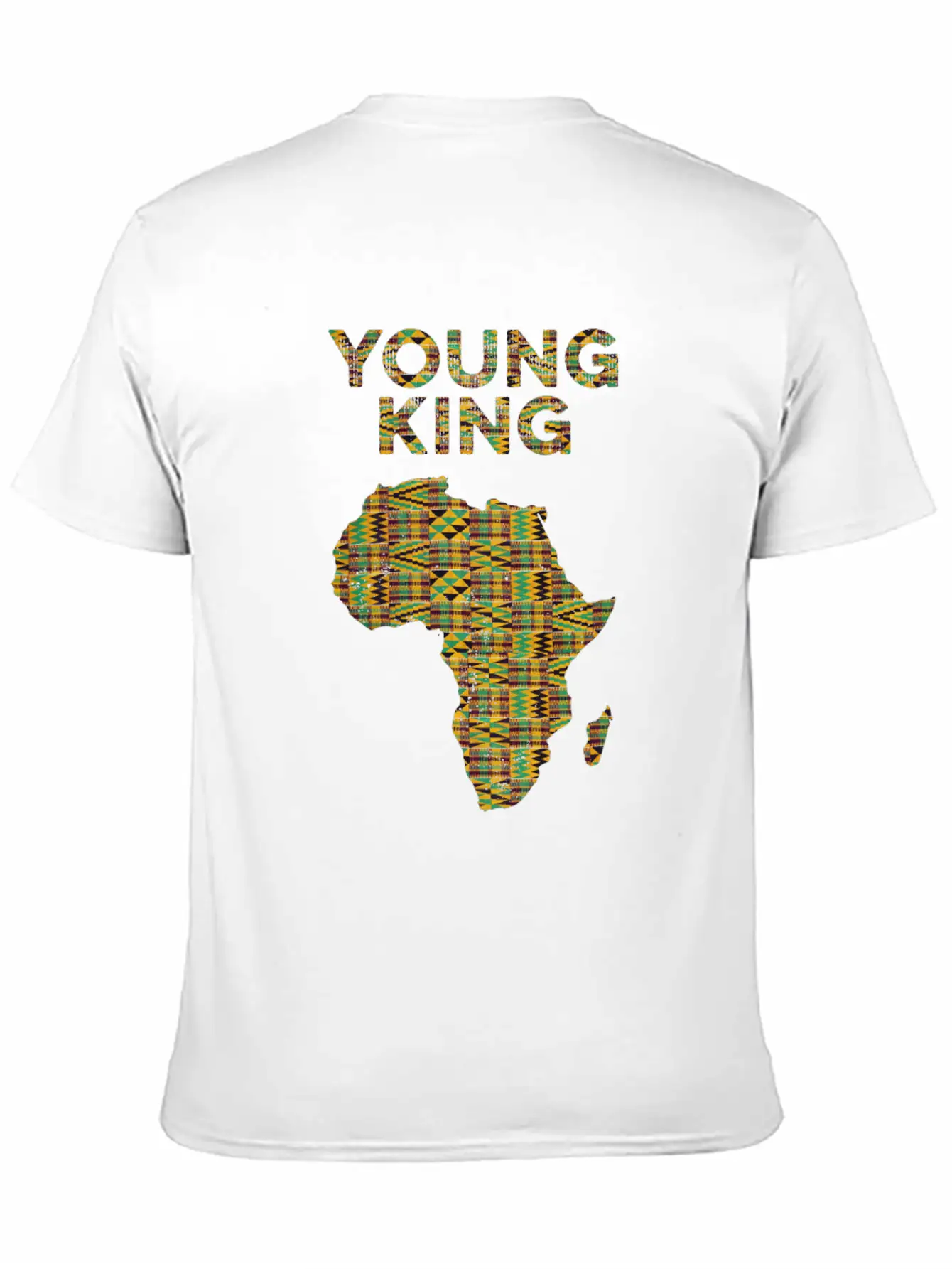 Cool Kente Cloth Art Kids Girls African Young King Unisex Casual T-Shirt – Clean Design For Daily Comfort