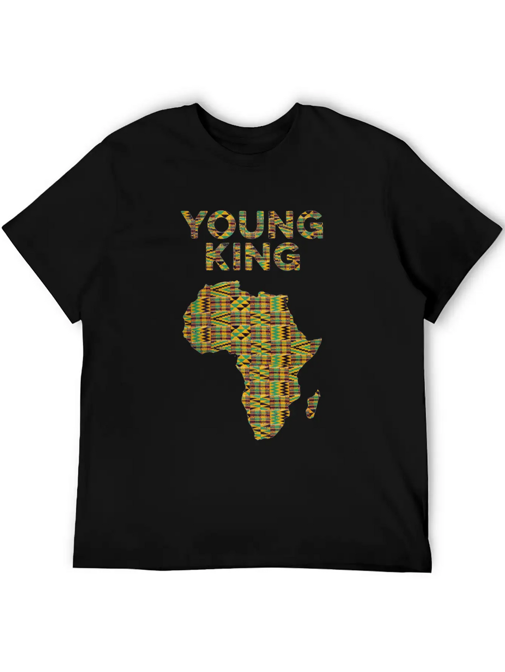 Cool Kente Cloth Art Kids Girls African Young King Unisex Casual T-Shirt – Clean Design For Daily Comfort