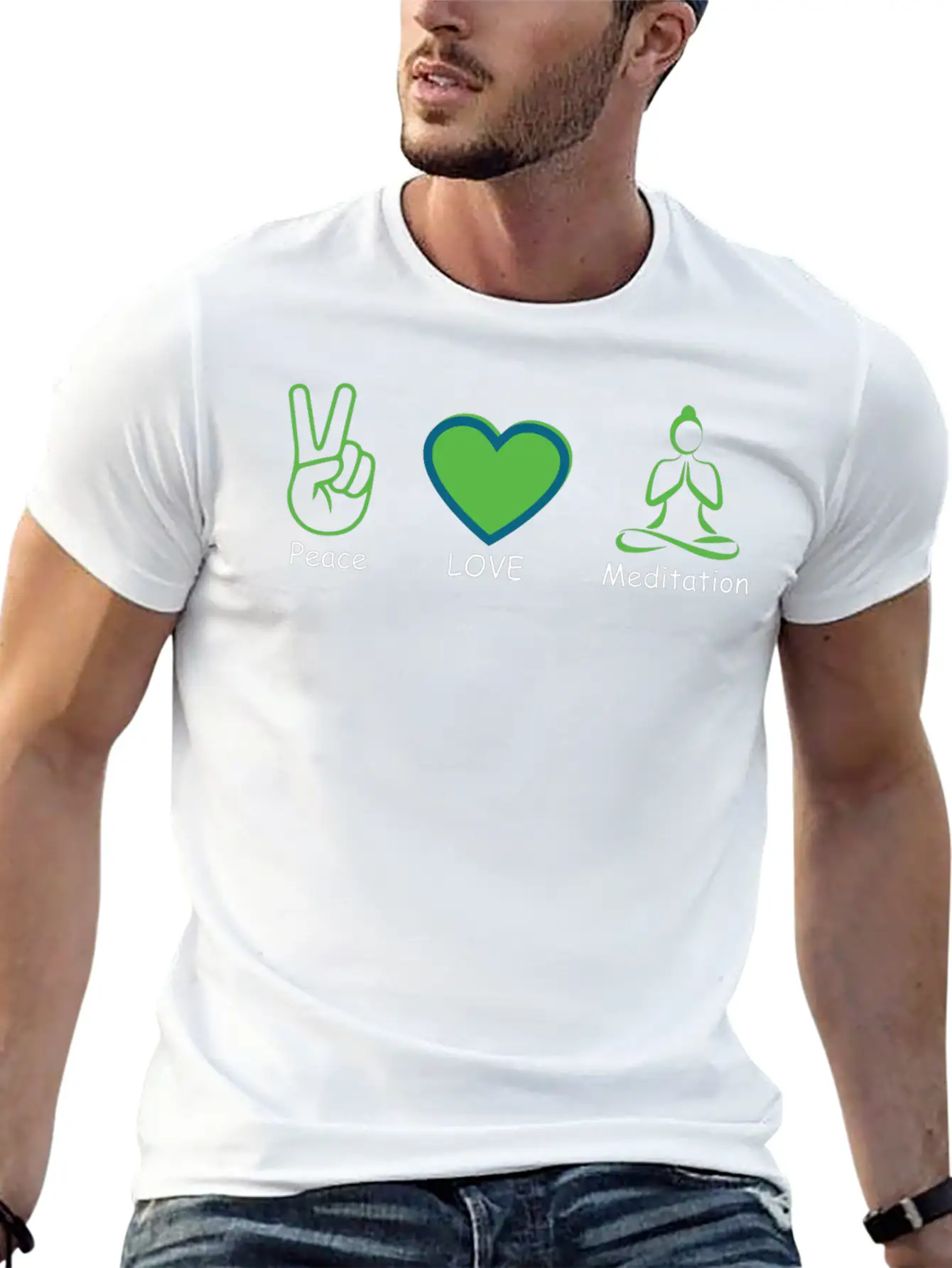 Cool Meditation For Meditation Lovers - Meditation Classic Cotton Tee – Unisex Comfort For Any Season