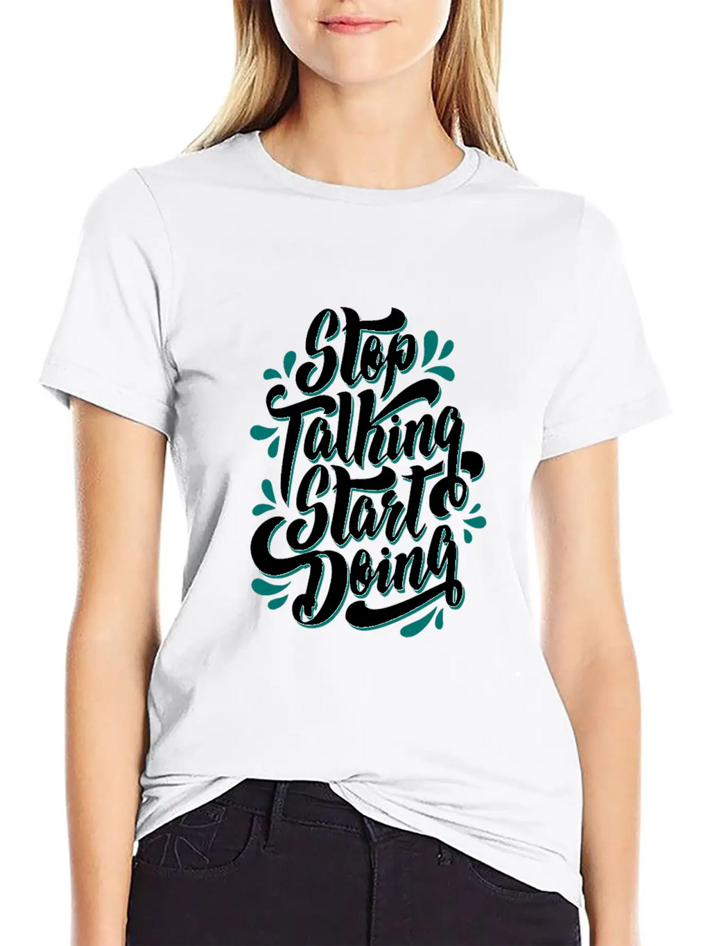 Cool Motivation Graphic Quote Design Shirt Basic Graphic T-Shirt – Daily Comfort In Soft Cotton