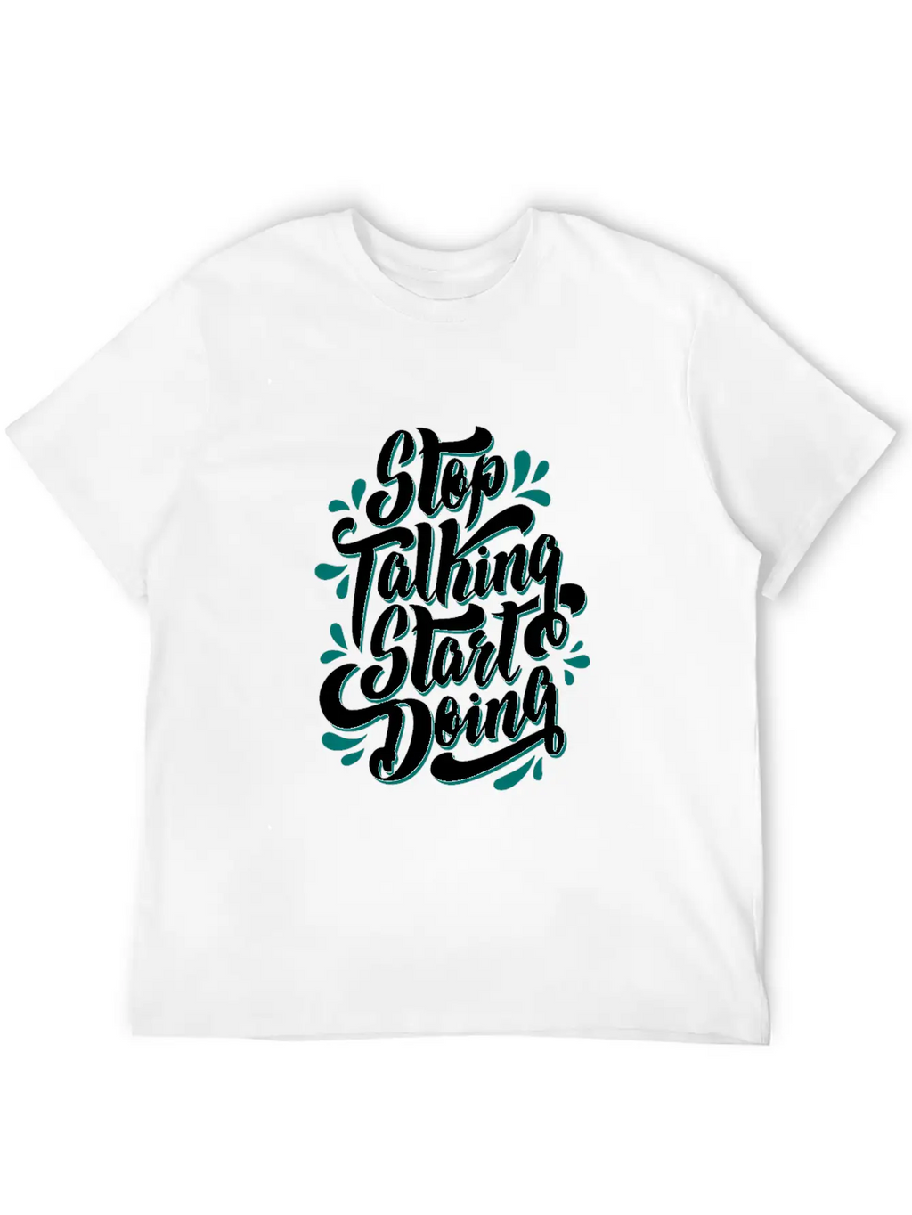Cool Motivation Graphic Quote Design Shirt Basic Graphic T-Shirt – Daily Comfort In Soft Cotton