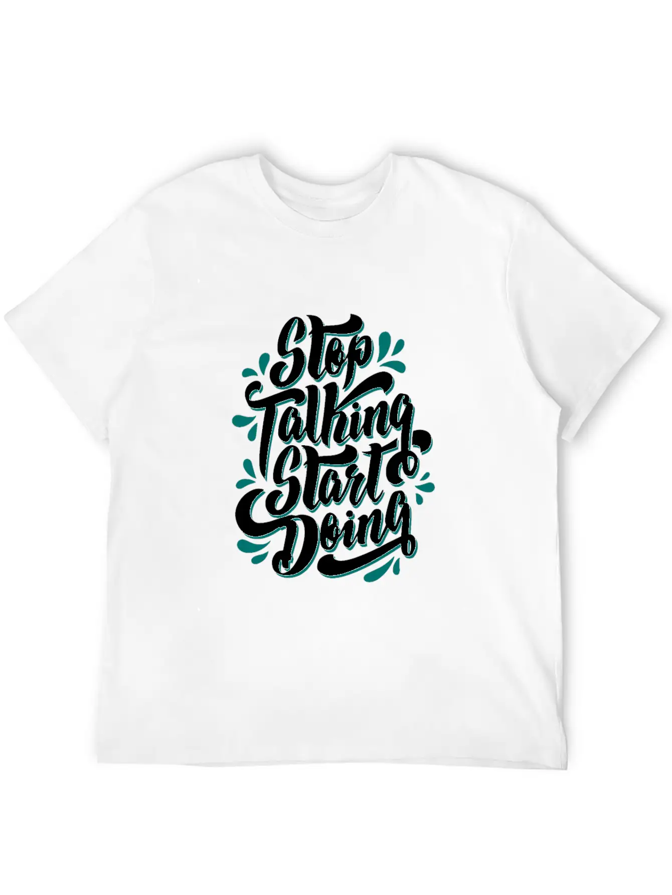 Cool Motivation Graphic Quote Design Shirt Basic Graphic T-Shirt – Daily Comfort In Soft Cotton