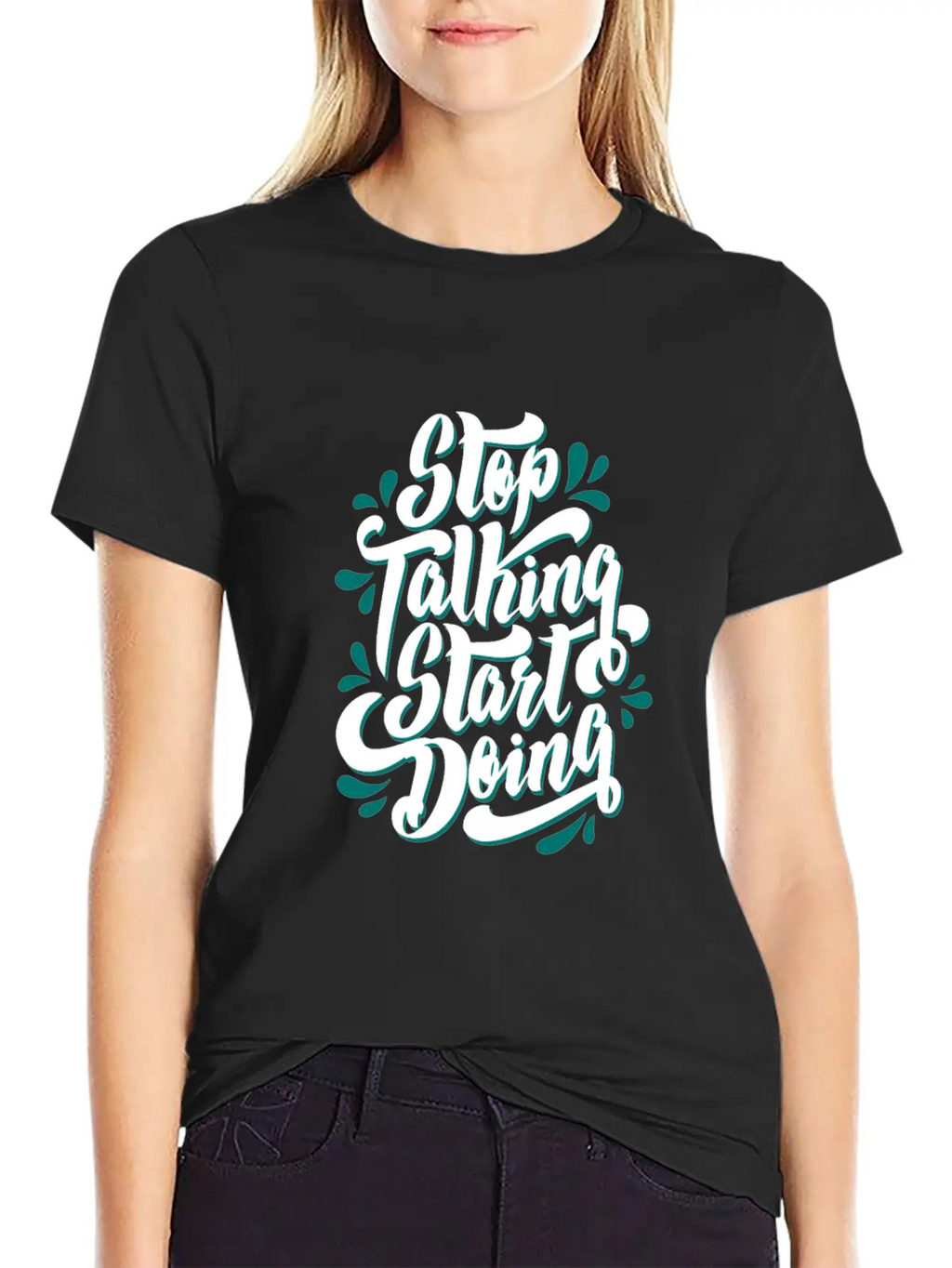 Cool Motivation Graphic Quote Design Shirt Basic Graphic T-Shirt – Daily Comfort In Soft Cotton