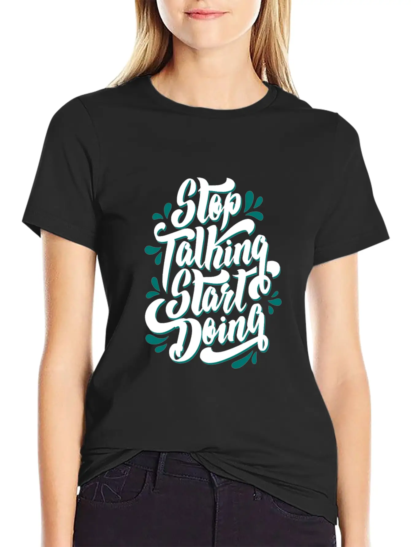 Cool Motivation Graphic Quote Design Shirt Basic Graphic T-Shirt – Daily Comfort In Soft Cotton
