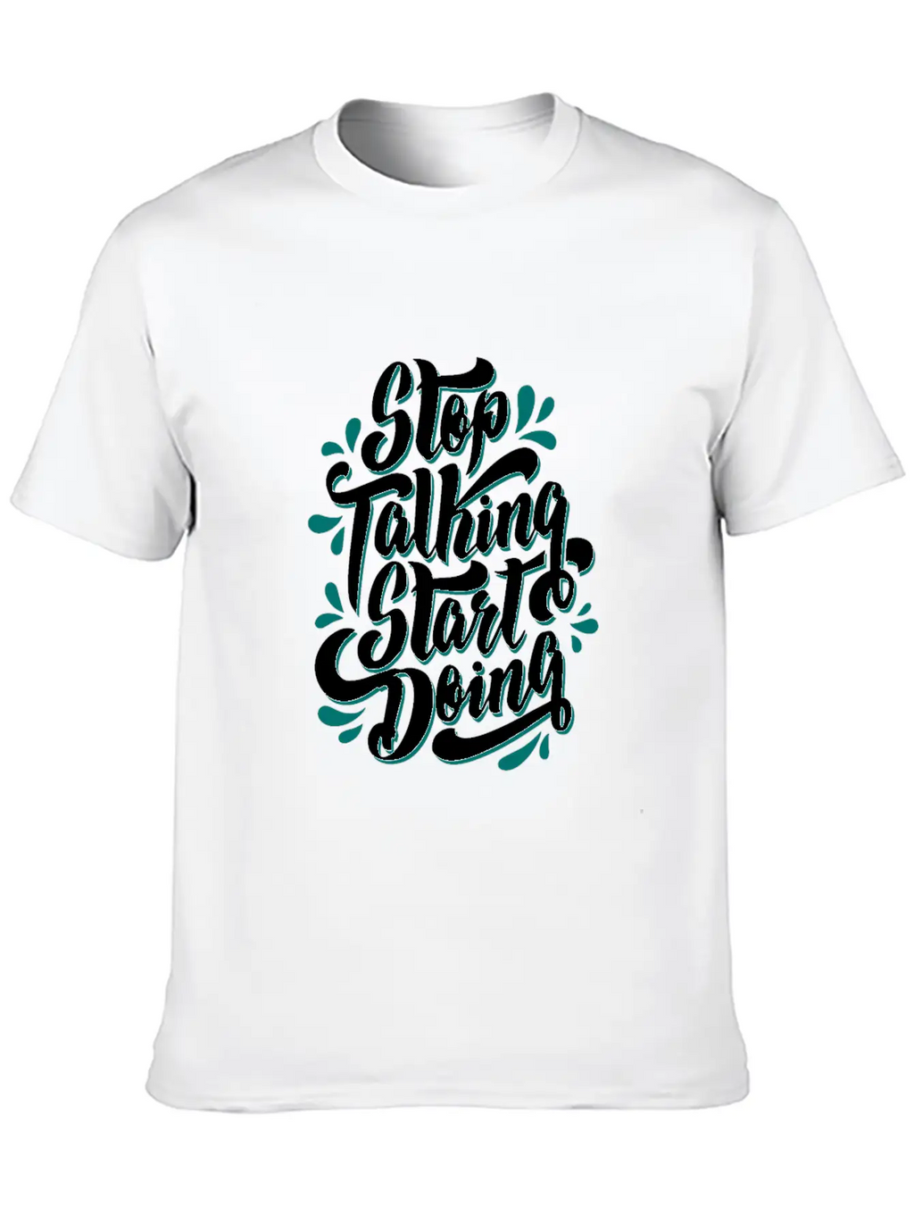 Cool Motivation Graphic Quote Design Shirt Basic Graphic T-Shirt – Daily Comfort In Soft Cotton