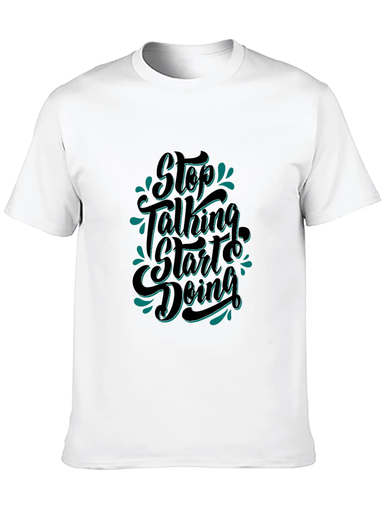 Cool Motivation Graphic Quote Design Shirt Basic Graphic T-Shirt – Daily Comfort In Soft Cotton
