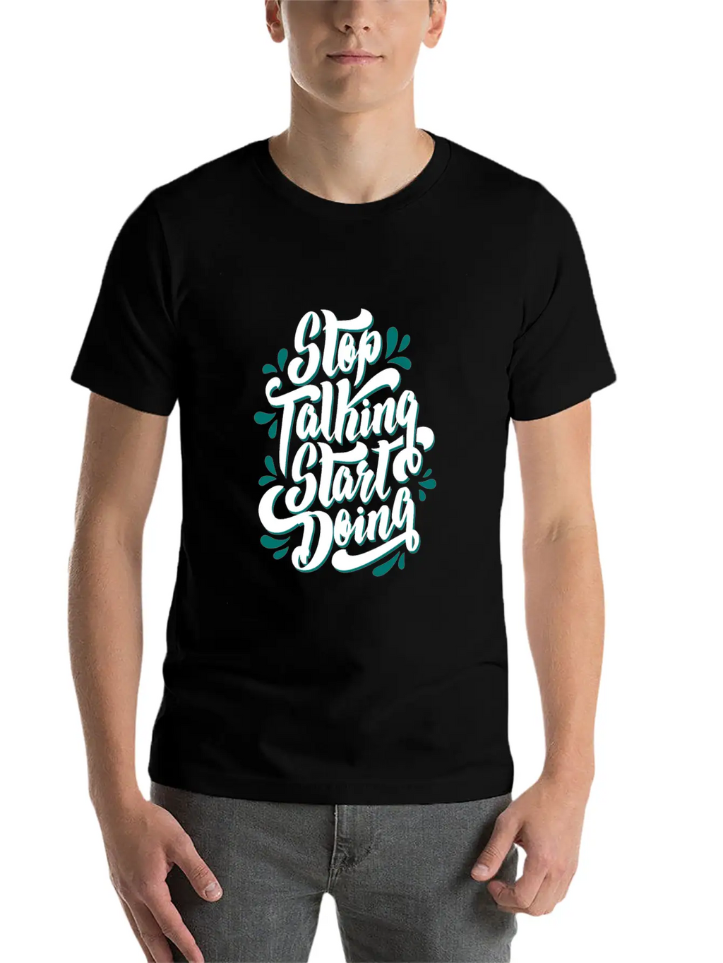 Cool Motivation Graphic Quote Design Shirt Basic Graphic T-Shirt – Daily Comfort In Soft Cotton
