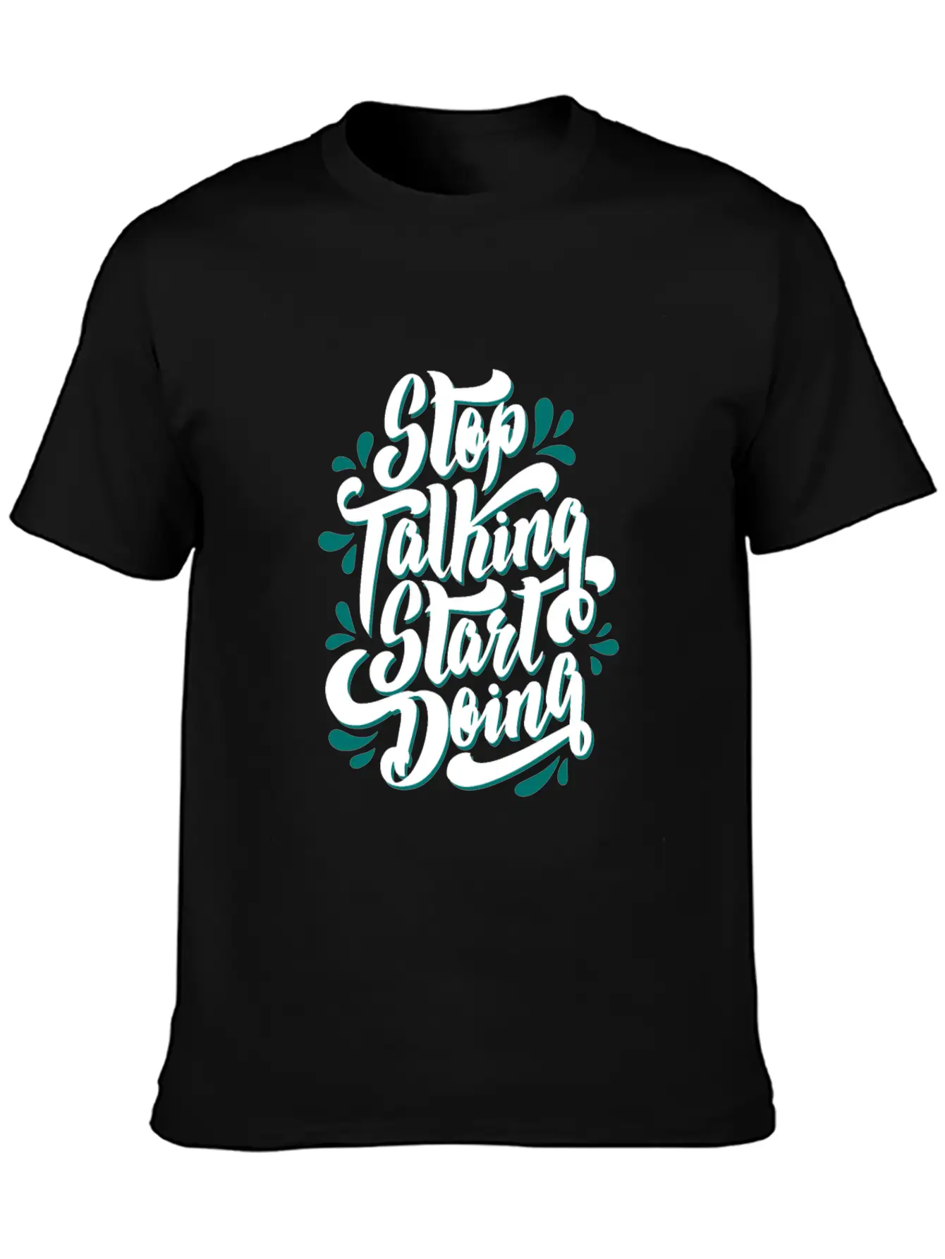 Cool Motivation Graphic Quote Design Shirt Basic Graphic T-Shirt – Daily Comfort In Soft Cotton