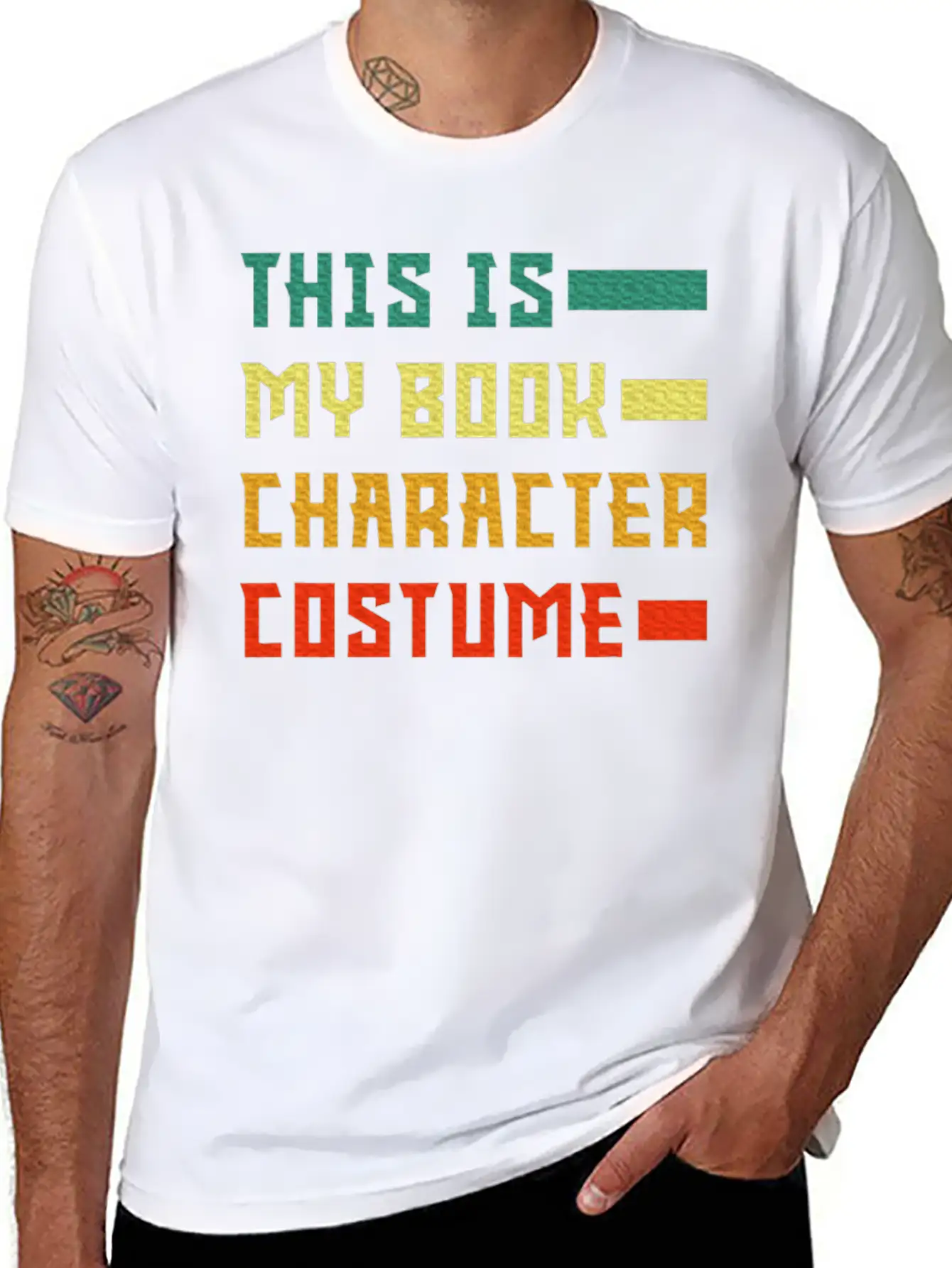Cool This Is My Book Character Costume Reading Classic Cotton Tee – Unisex Comfort For Any Season