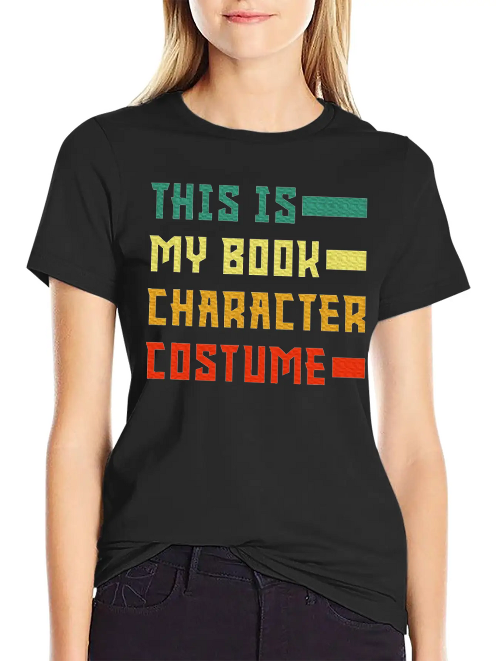 Cool This Is My Book Character Costume Reading Classic Cotton Tee – Unisex Comfort For Any Season