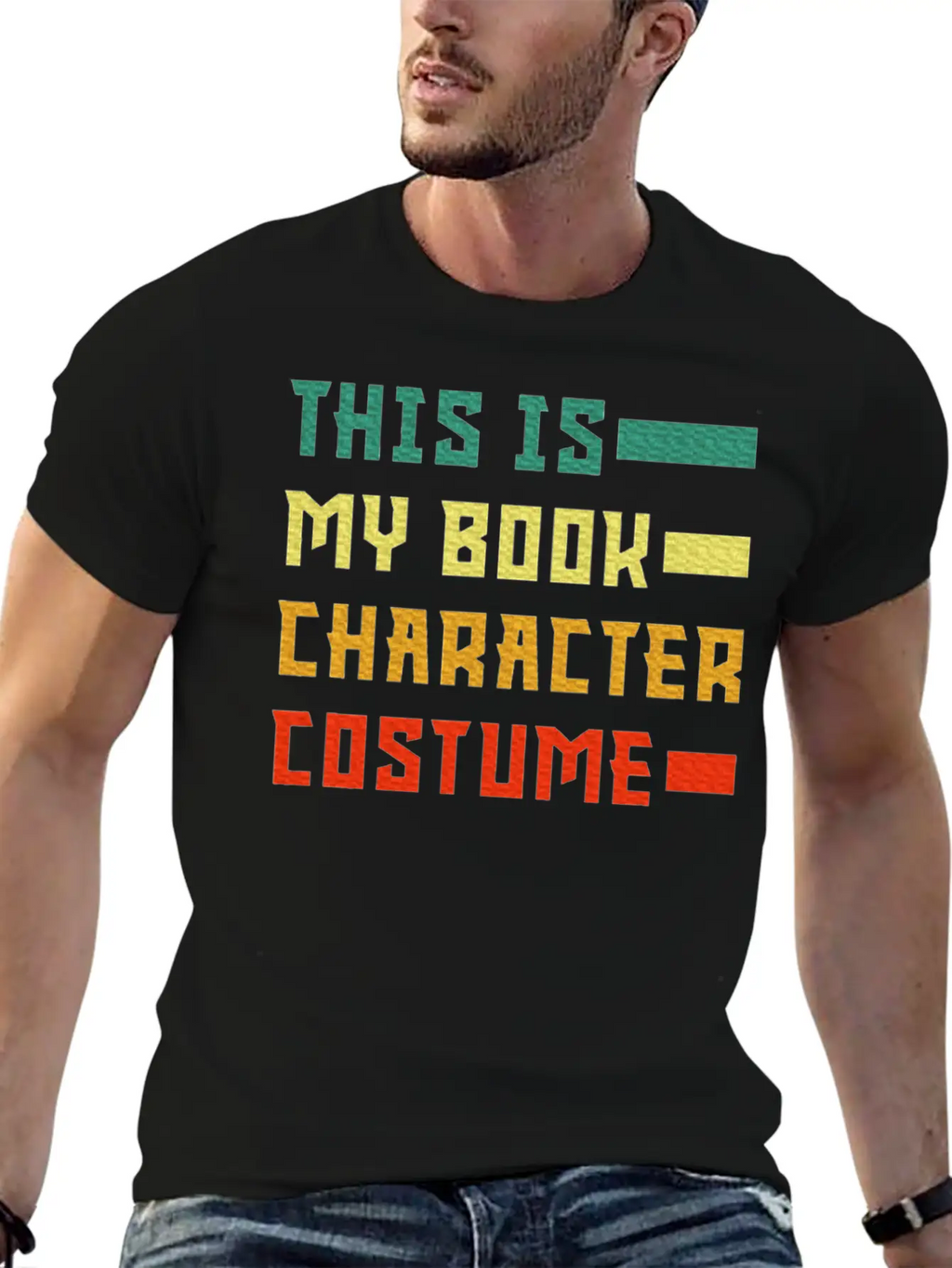 Cool This Is My Book Character Costume Reading Classic Cotton Tee – Unisex Comfort For Any Season