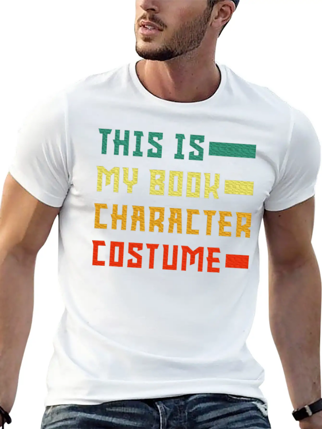 Cool This Is My Book Character Costume Reading Classic Cotton Tee – Unisex Comfort For Any Season