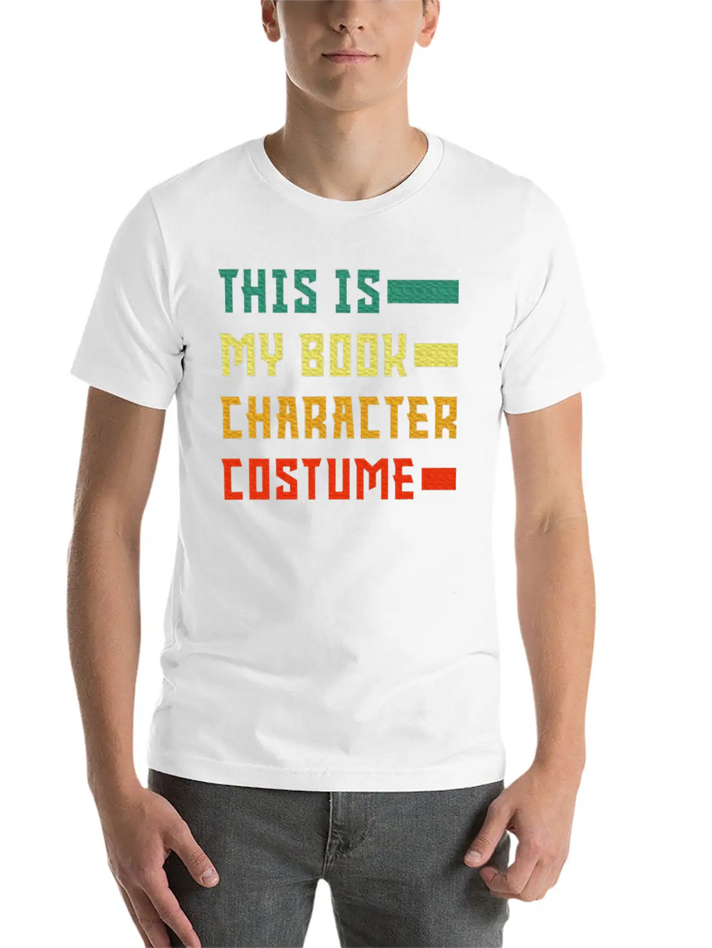 Cool This Is My Book Character Costume Reading Classic Cotton Tee – Unisex Comfort For Any Season