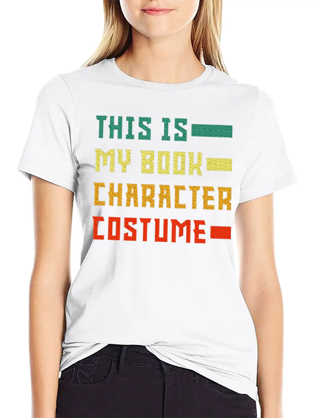 Cool This Is My Book Character Costume Reading Classic Cotton Tee – Unisex Comfort For Any Season