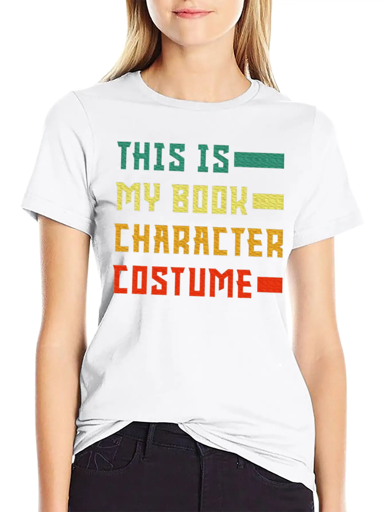 Cool This Is My Book Character Costume Reading Classic Cotton Tee – Unisex Comfort For Any Season
