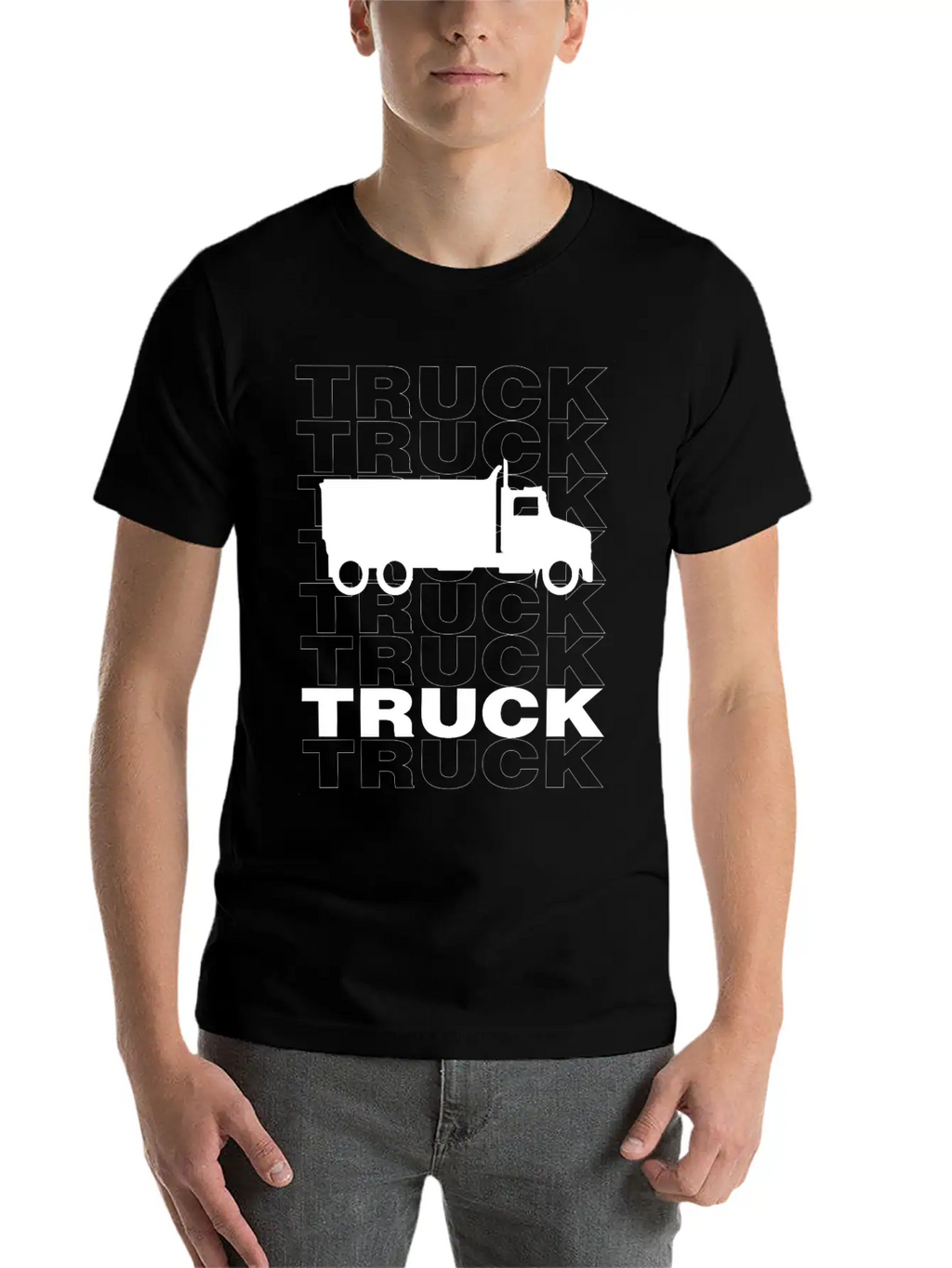 Cool Truck Urban Design Streetwear Classic Cotton Tee – Unisex Comfort For Any Season