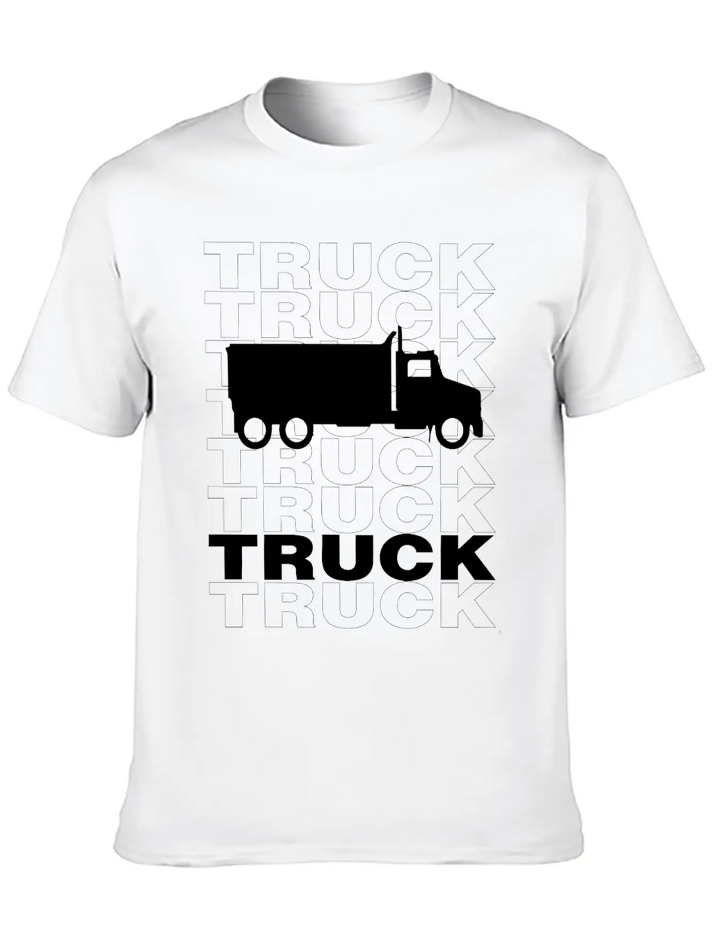 Cool Truck Urban Design Streetwear Classic Cotton Tee – Unisex Comfort For Any Season