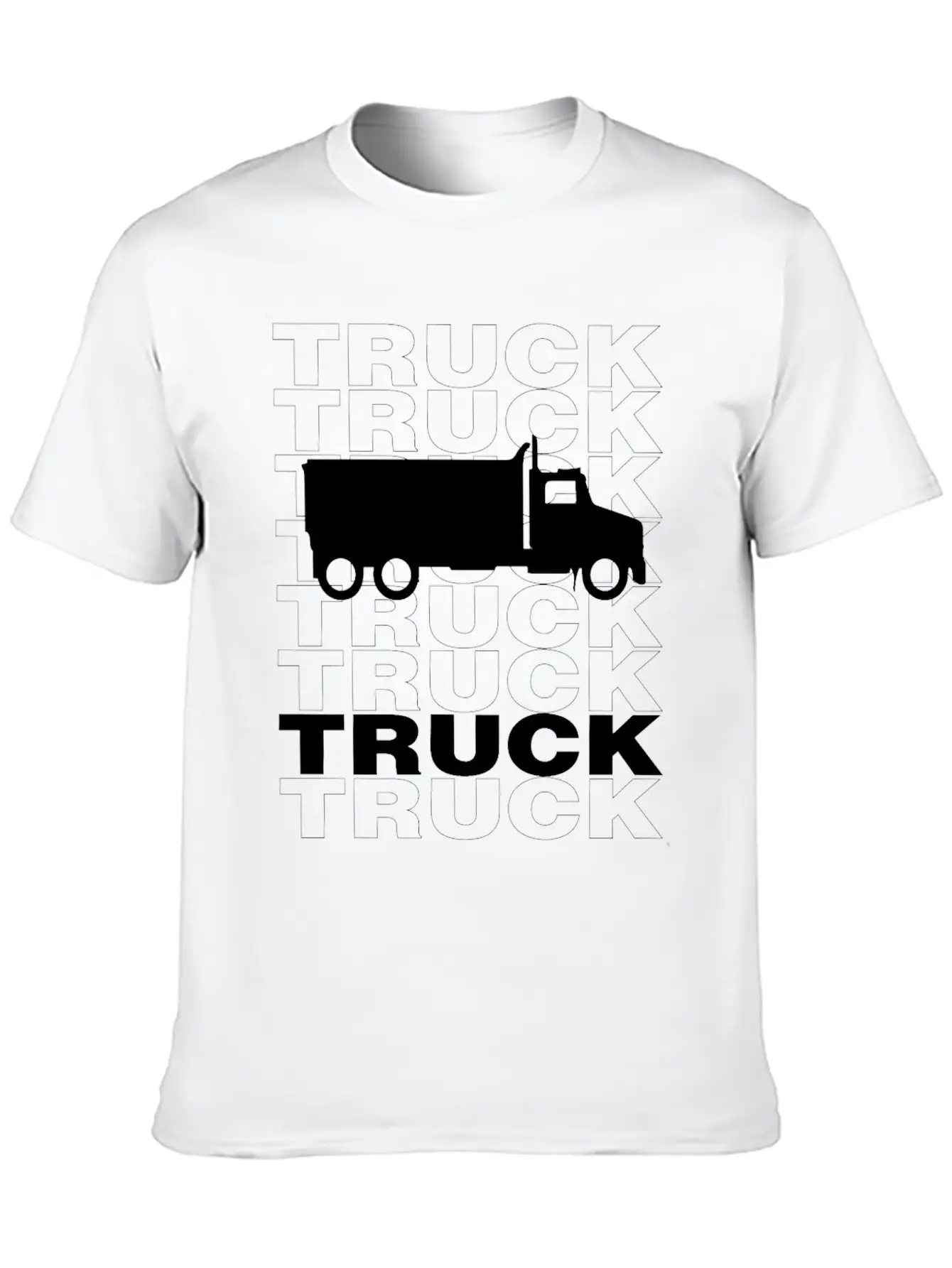 Cool Truck Urban Design Streetwear Classic Cotton Tee – Unisex Comfort For Any Season