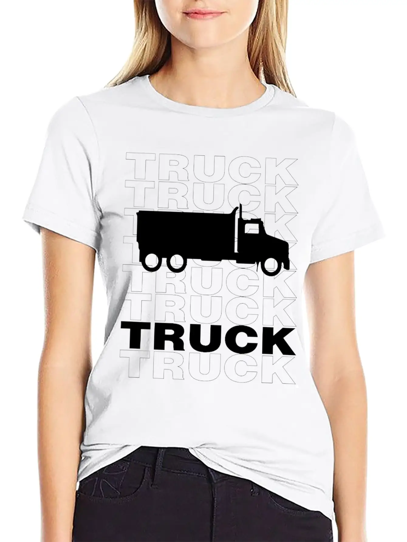 Cool Truck Urban Design Streetwear Classic Cotton Tee – Unisex Comfort For Any Season