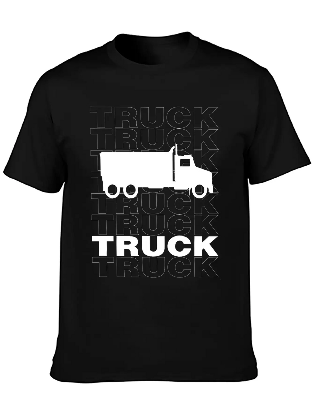 Cool Truck Urban Design Streetwear Classic Cotton Tee – Unisex Comfort For Any Season