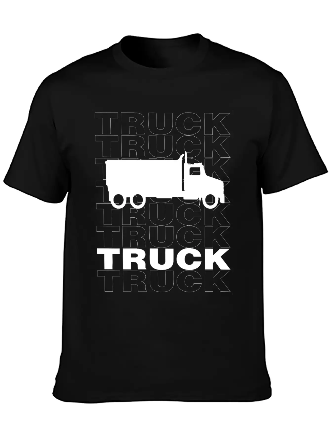Cool Truck Urban Design Streetwear Classic Cotton Tee – Unisex Comfort For Any Season