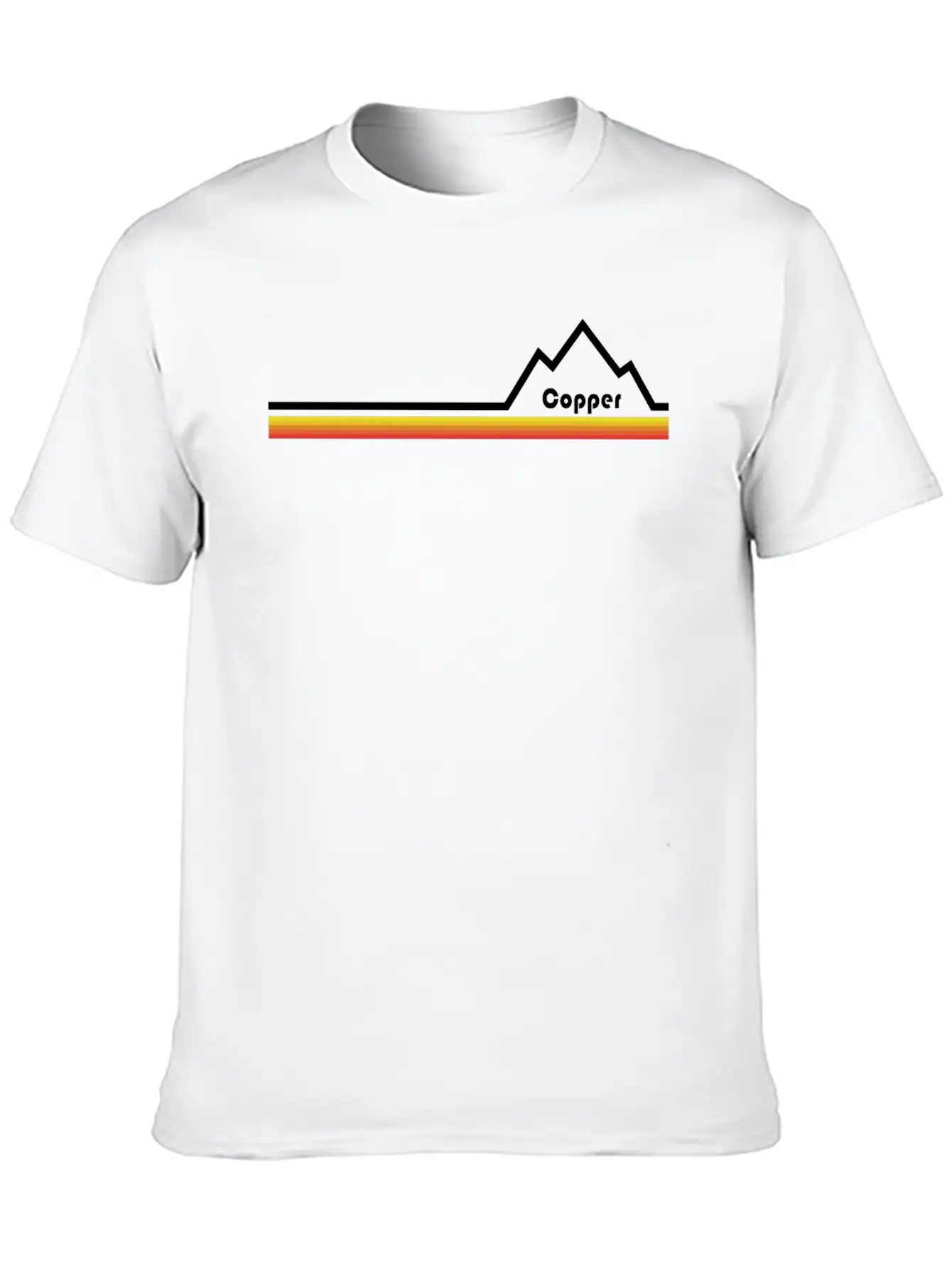 Copper Mountain Colorado Timeless Short Sleeve Tee – Comfy And Minimalist Design