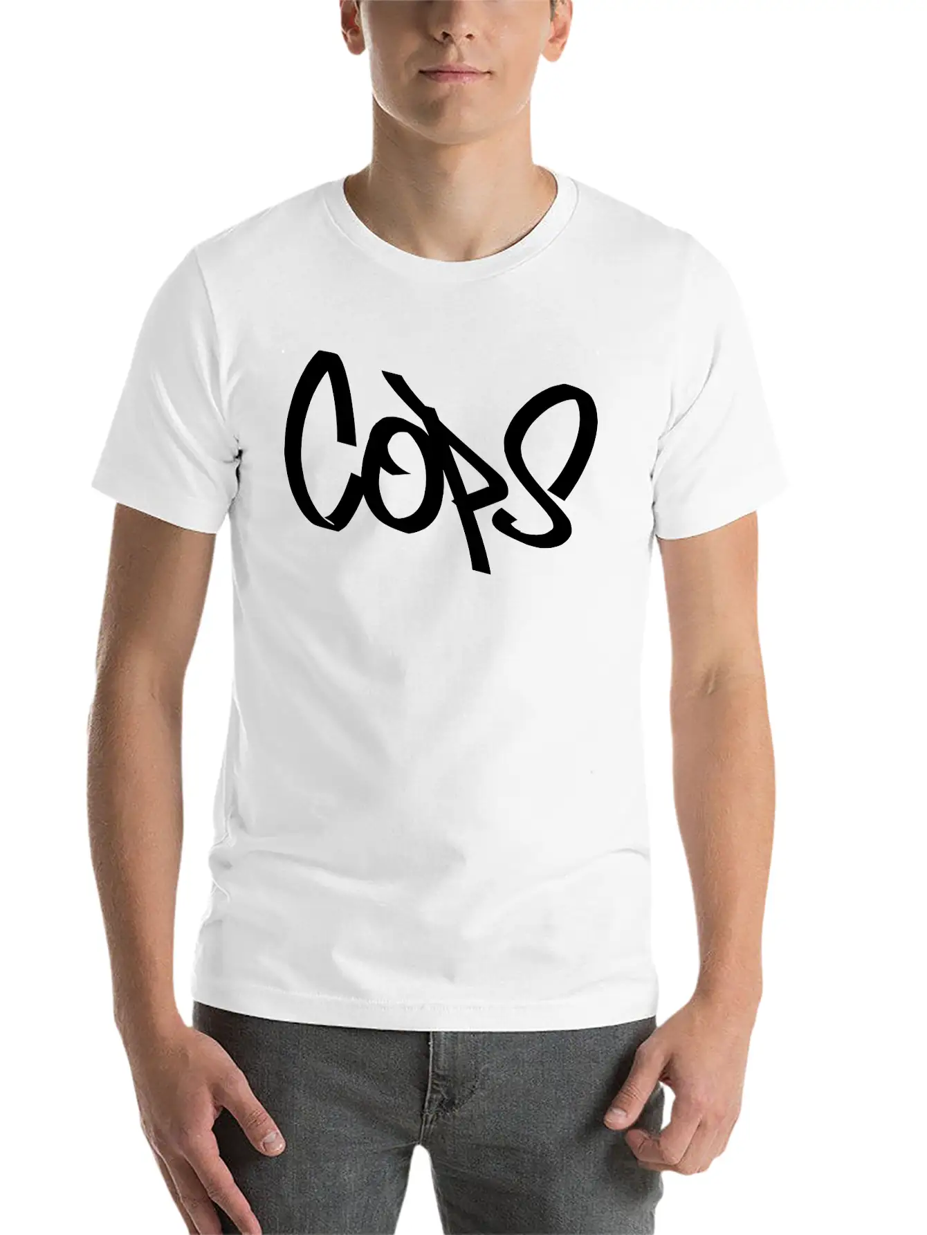 Cops Tag Unisex Casual T-Shirt – Clean Design For Daily Comfort
