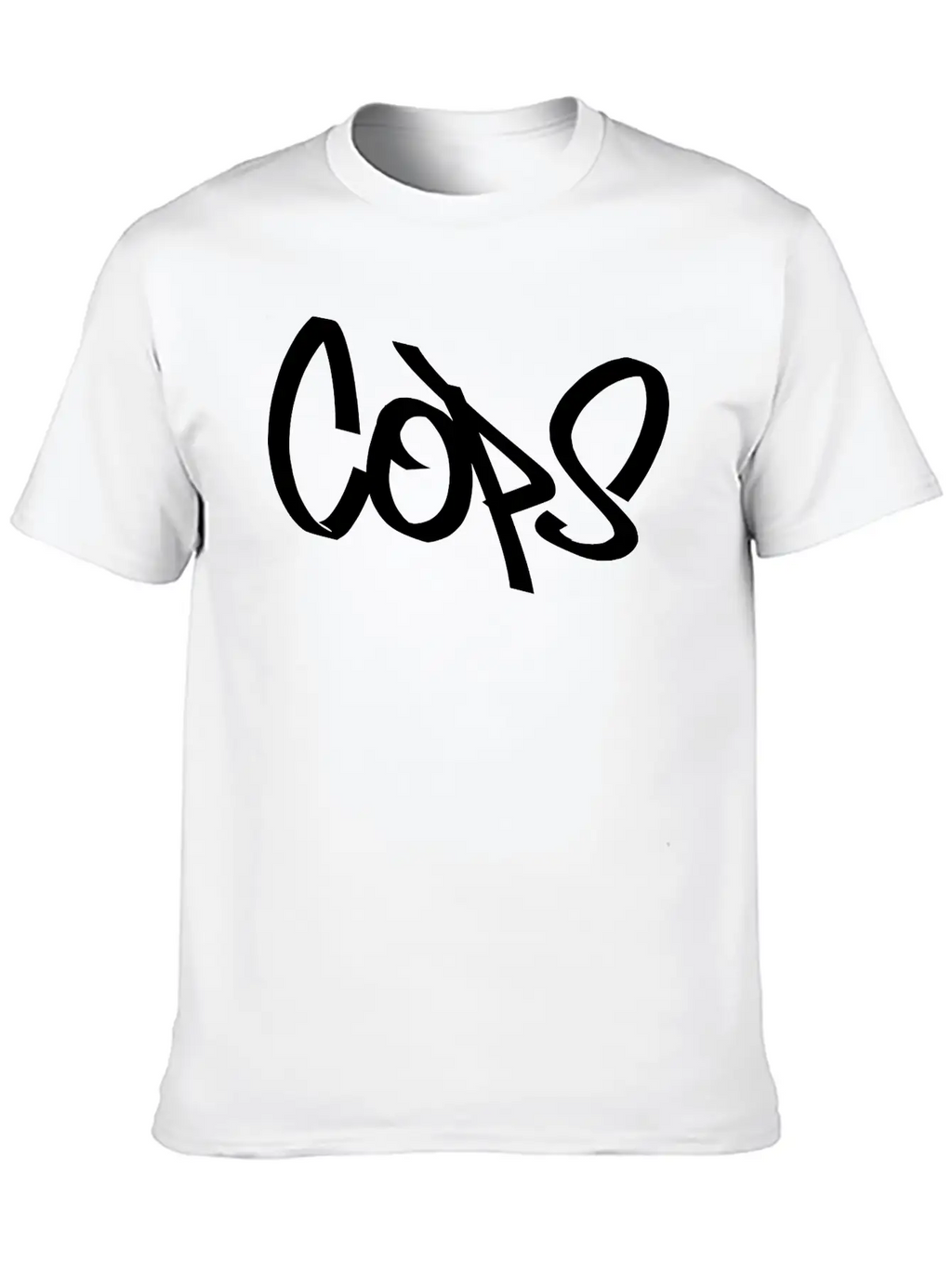Cops Tag Unisex Casual T-Shirt – Clean Design For Daily Comfort