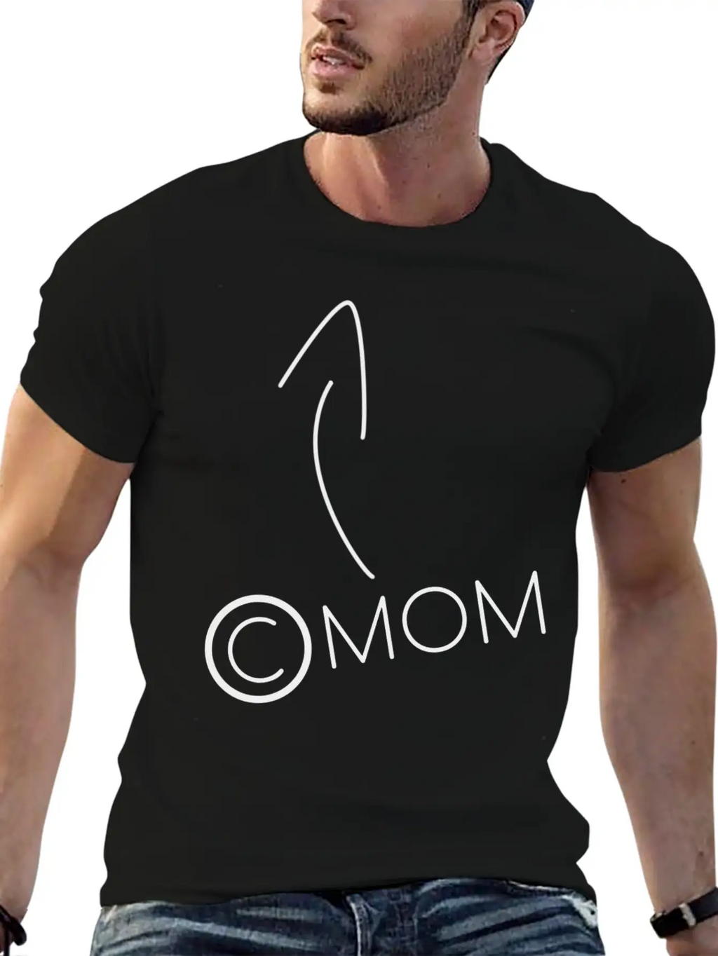 Copyrighted Relaxed Everyday Tee – Lightweight And Durable Cotton