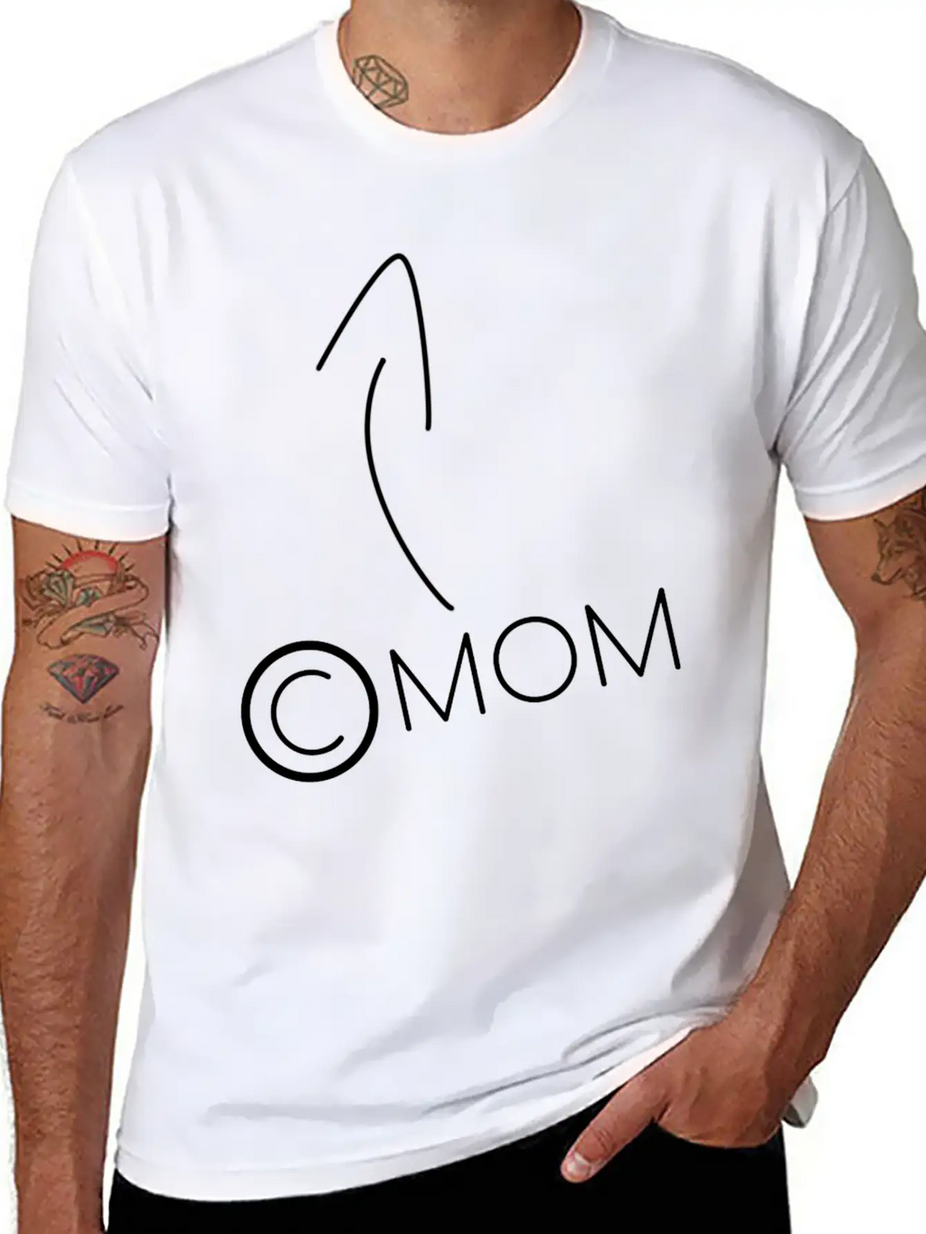 Copyrighted Relaxed Everyday Tee – Lightweight And Durable Cotton