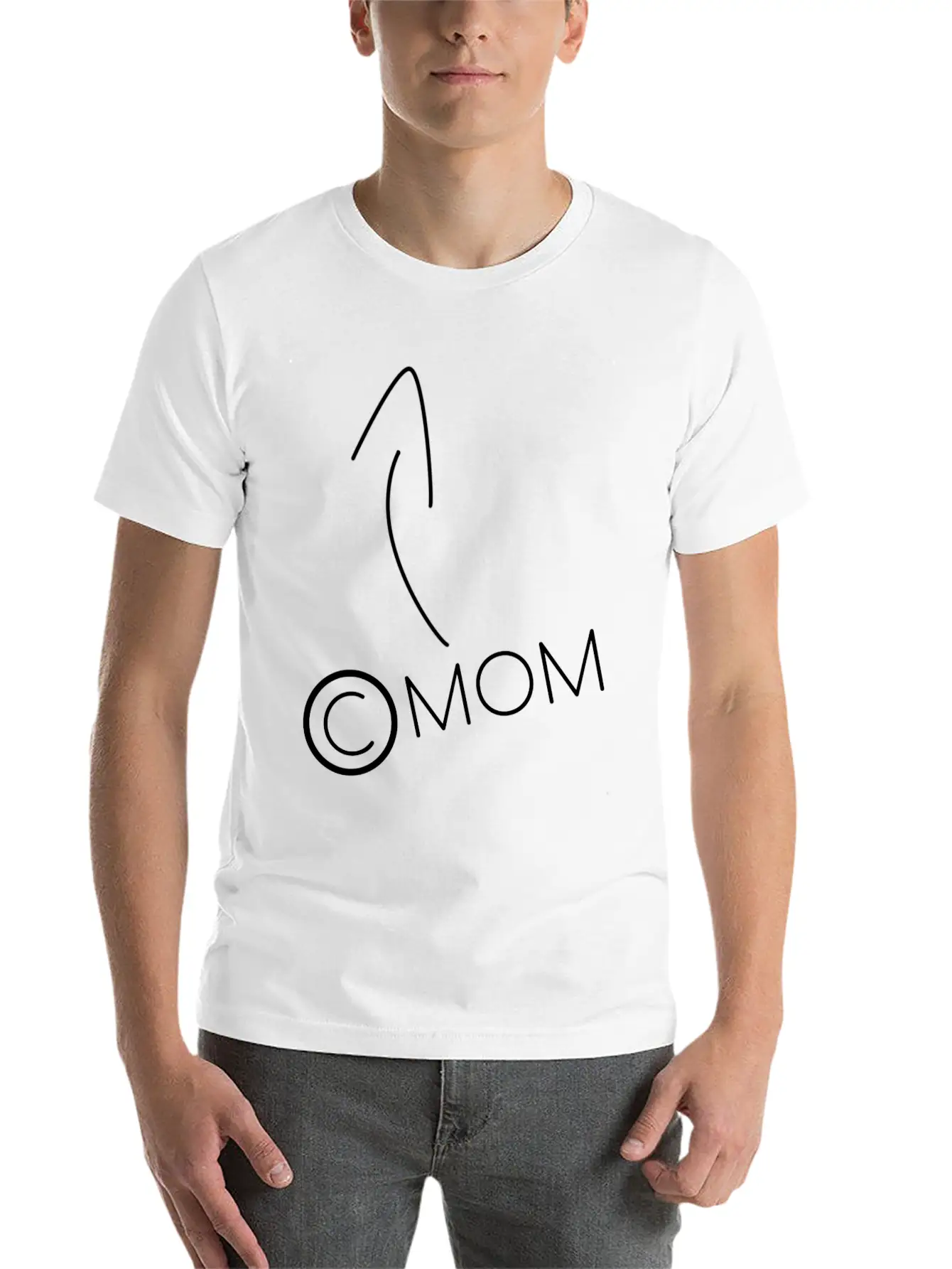 Copyrighted Relaxed Everyday Tee – Lightweight And Durable Cotton