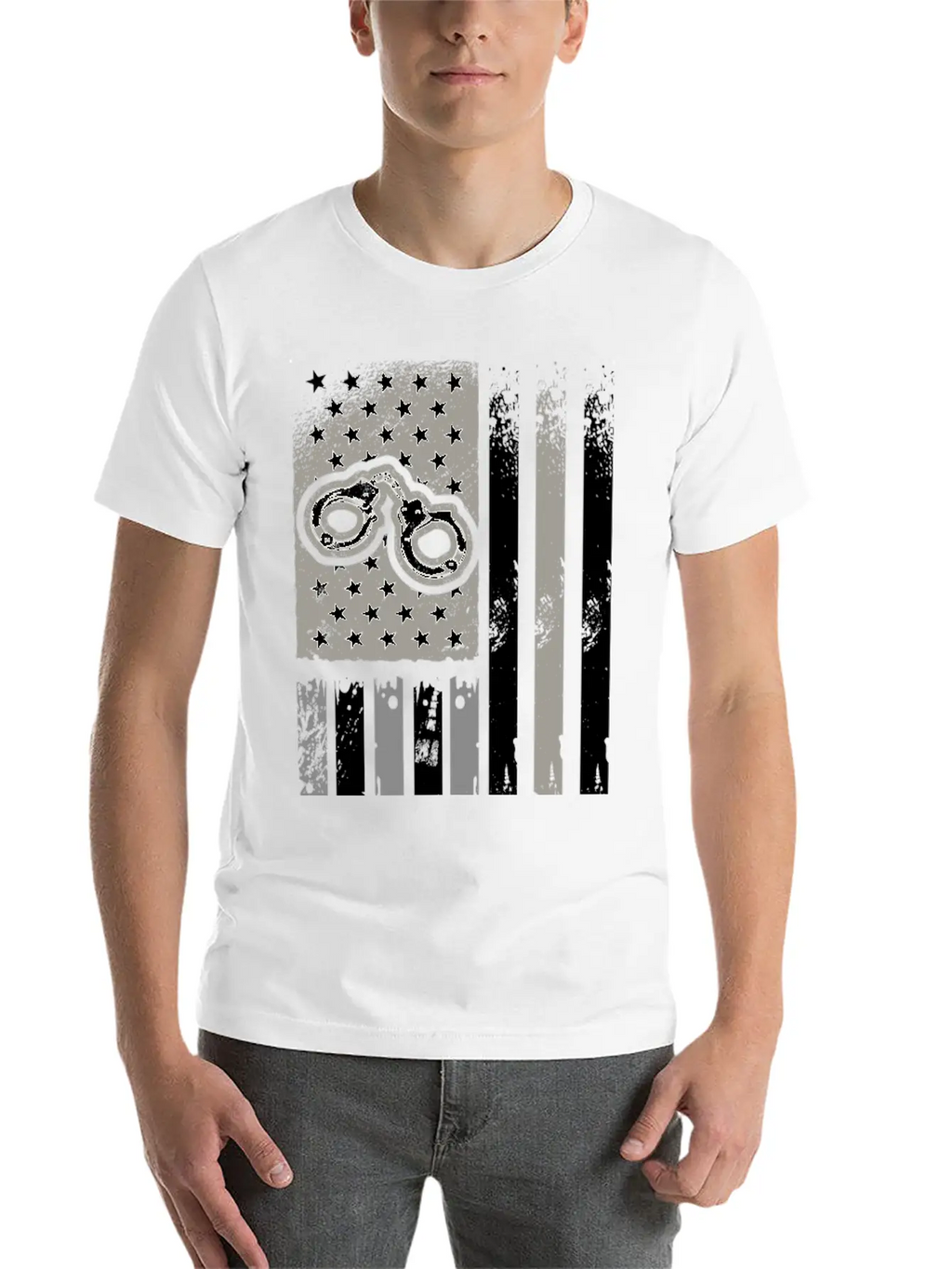 Correctional Probation Officer Thin Grey Line Unisex Casual T-Shirt – Clean Design For Daily Comfort
