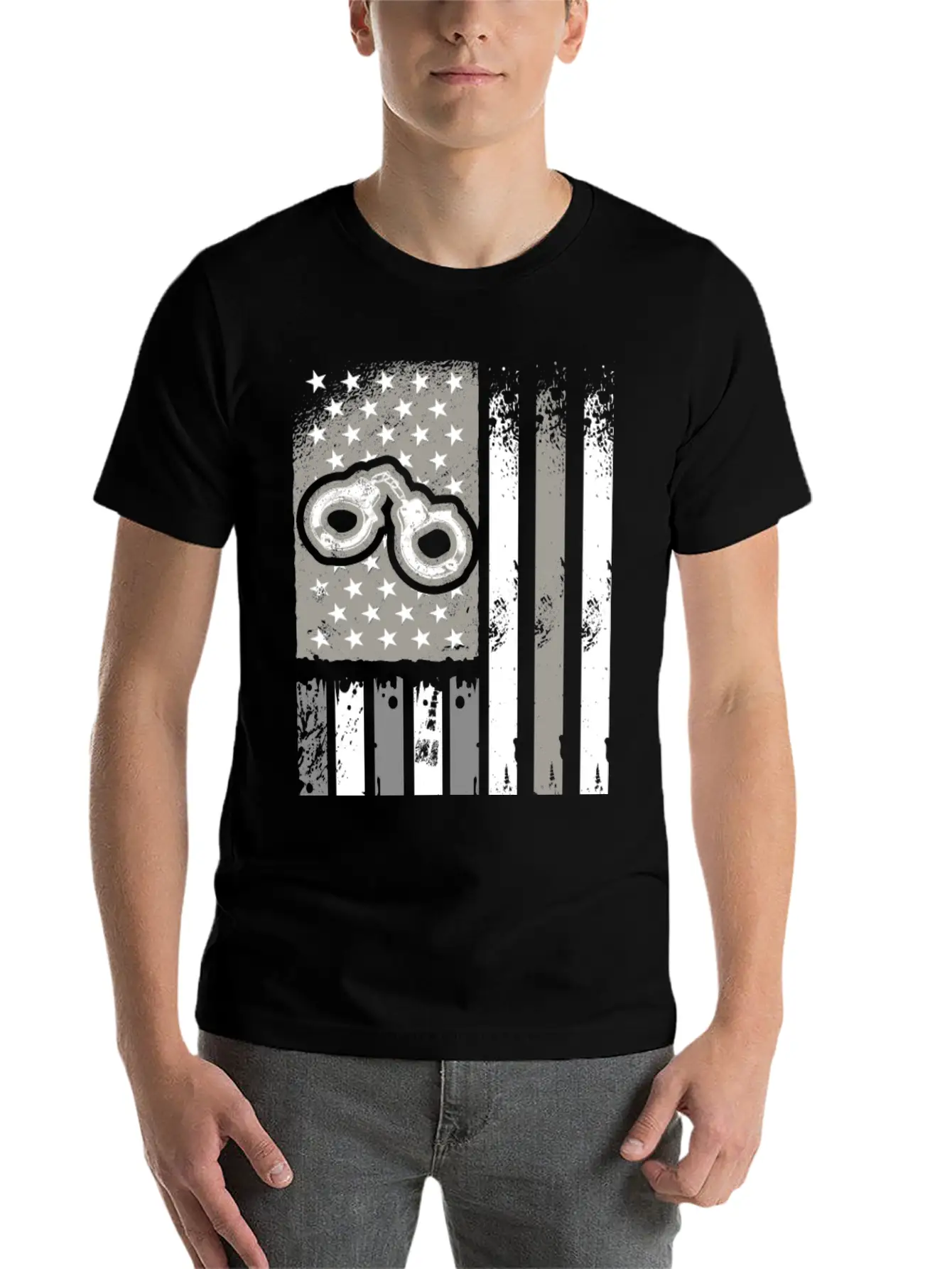Correctional Probation Officer Thin Grey Line Unisex Casual T-Shirt – Clean Design For Daily Comfort