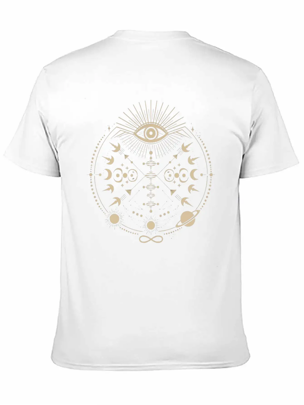 Cosmic Energy Life Energy Universal Force Unisex Casual T-Shirt – Clean Design For Daily Comfort