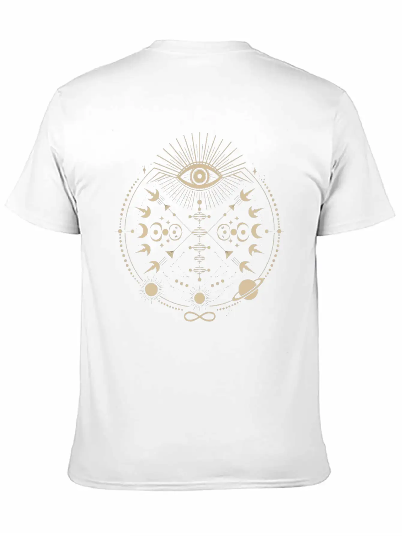 Cosmic Energy Life Energy Universal Force Unisex Casual T-Shirt – Clean Design For Daily Comfort
