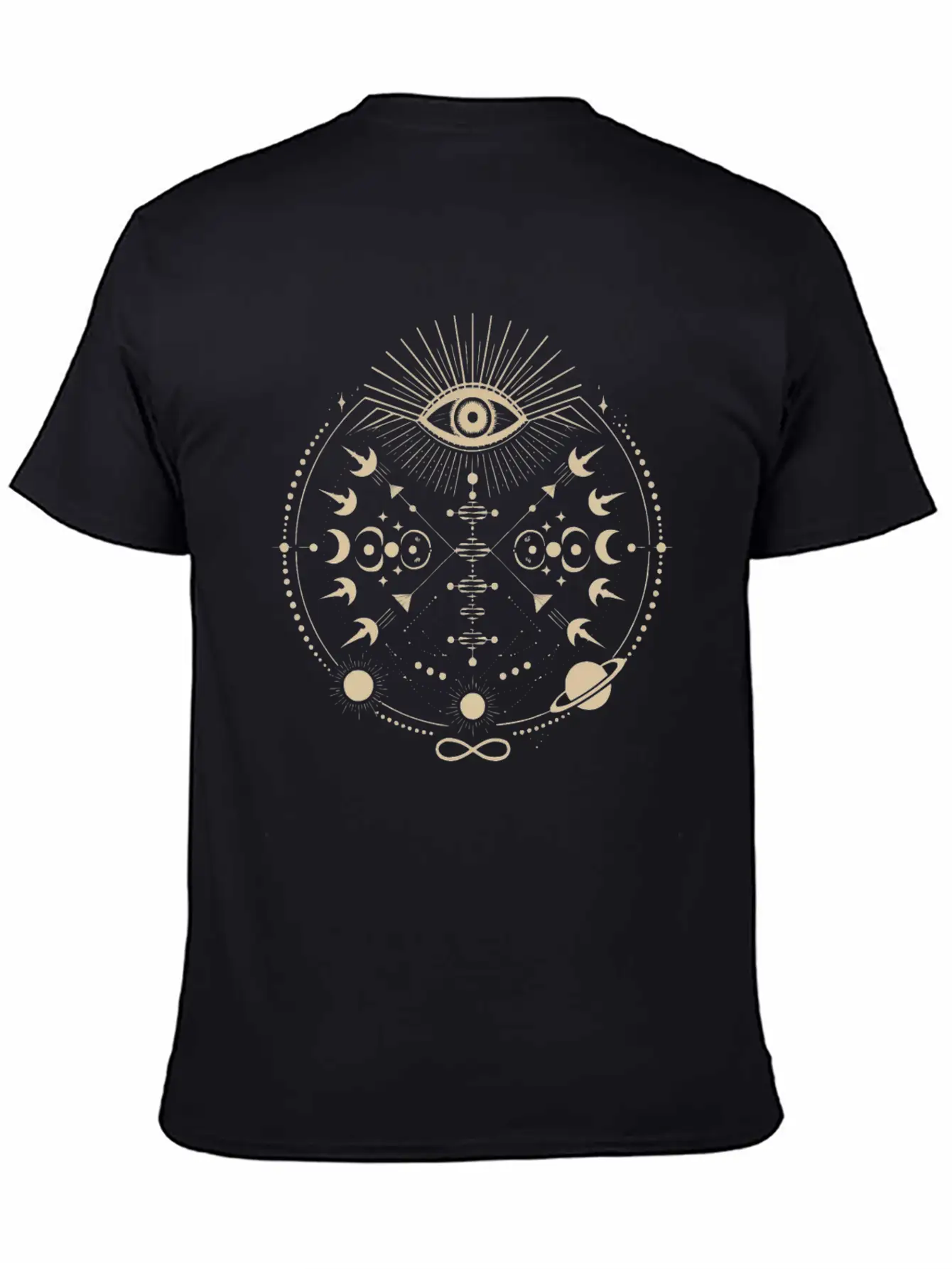 Cosmic Energy Life Energy Universal Force Unisex Casual T-Shirt – Clean Design For Daily Comfort